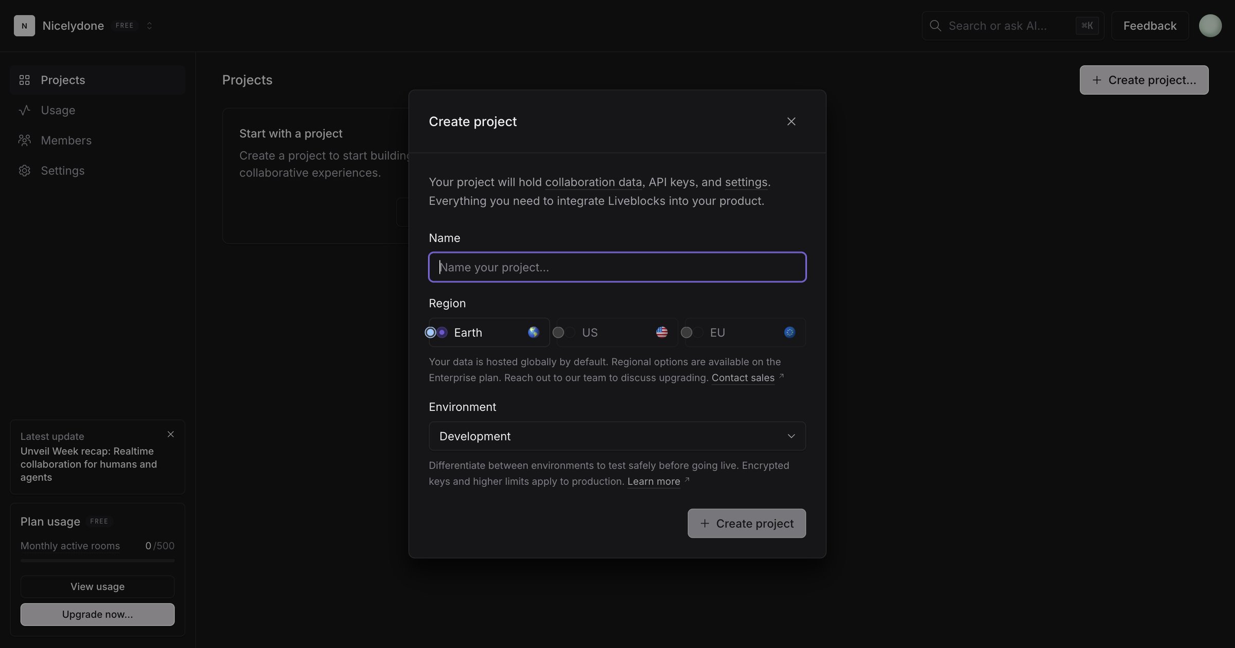 Nicelydone | Overview from Liveblocks