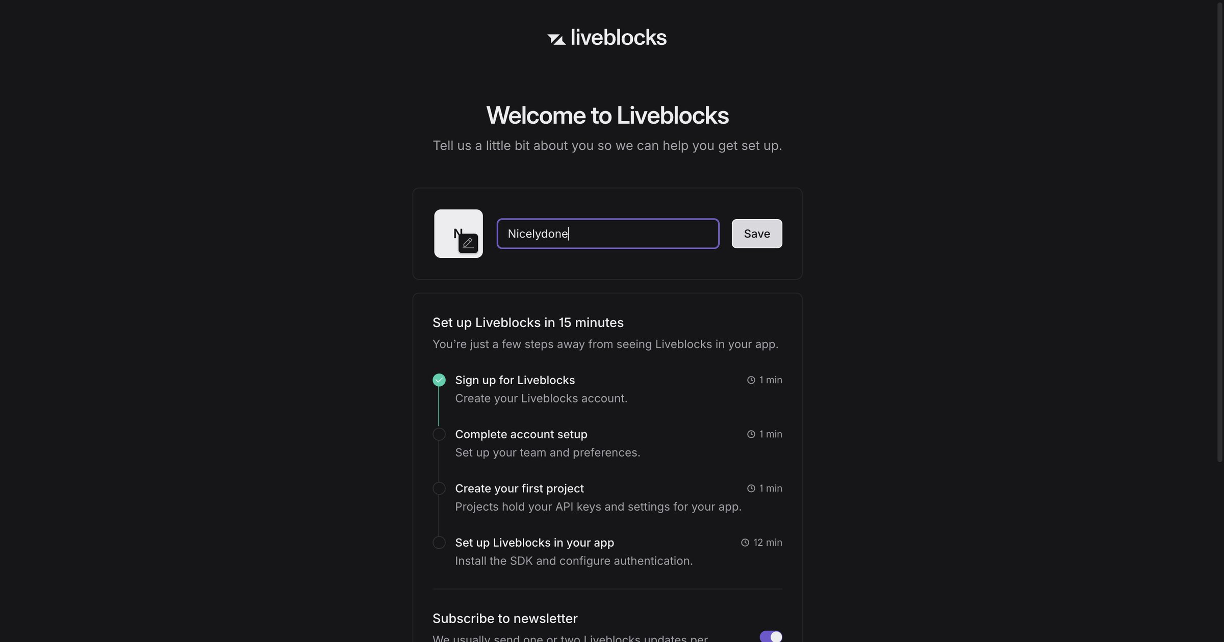 Welcome to Liveblocks from Liveblocks