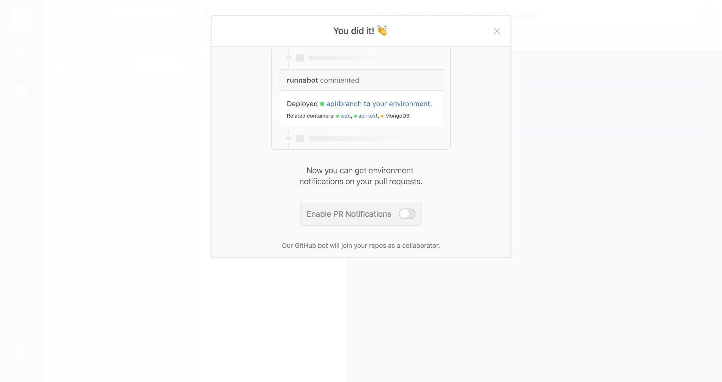 Runnable - Onboarding screen