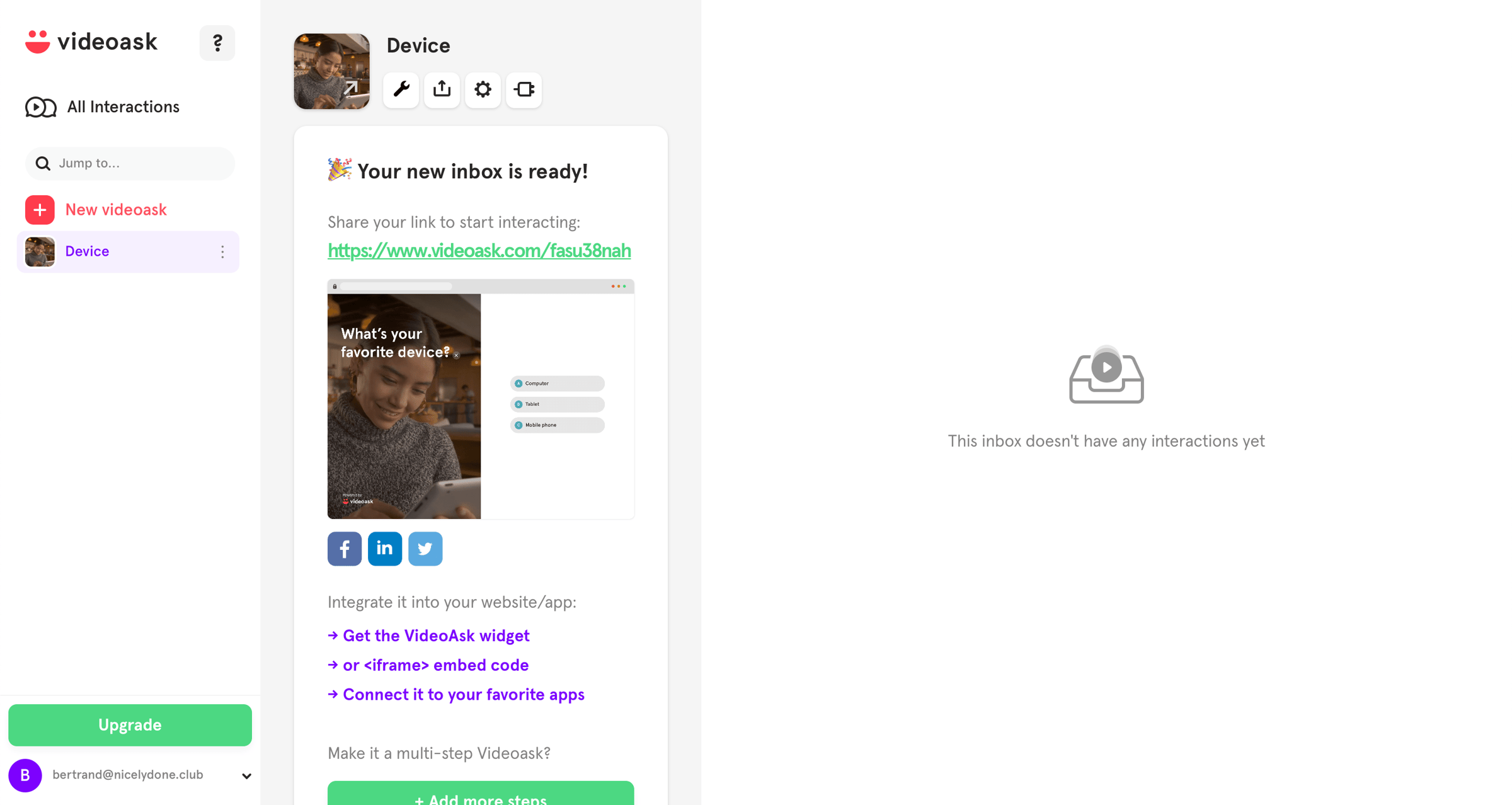 Videoask created from Videoask