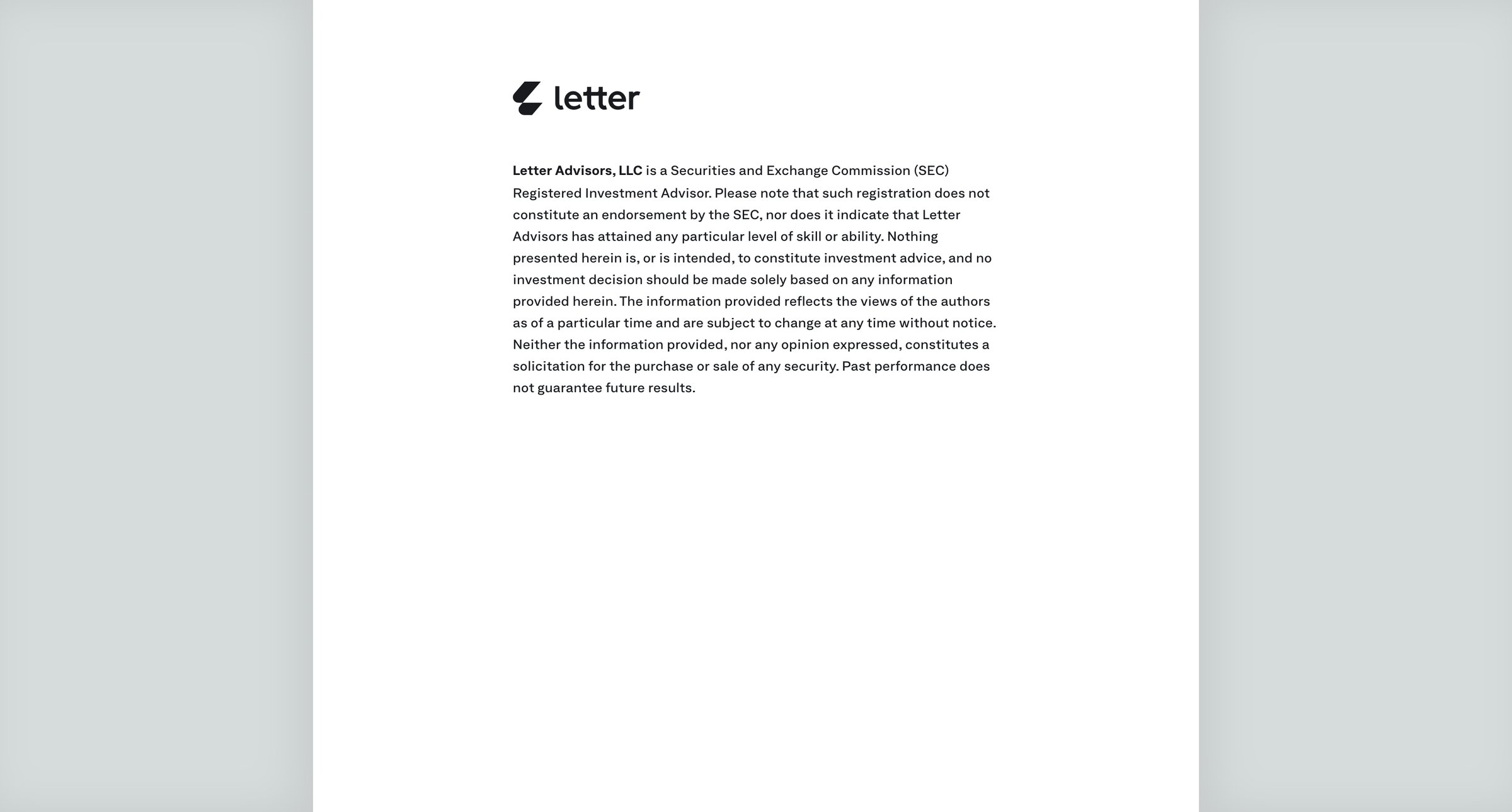 Letter - Letter | Better than banking screen
