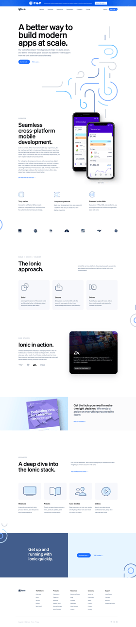 Ionic screen