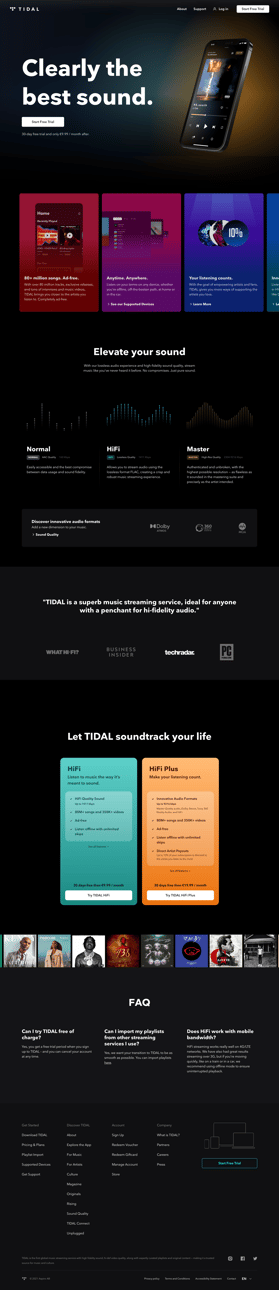 Tidal screen