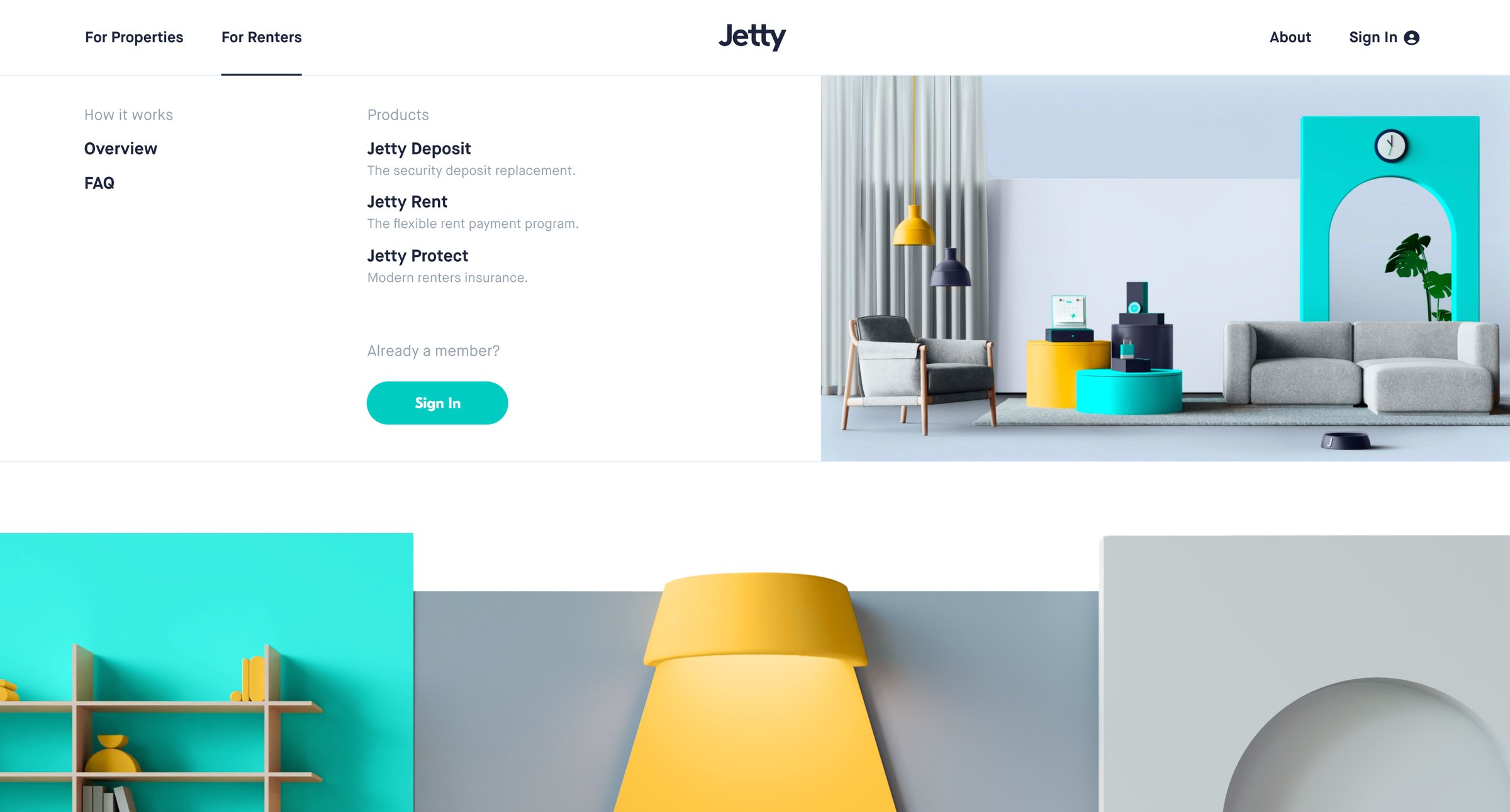 Jetty - Jetty | Financial services for renters. screen
