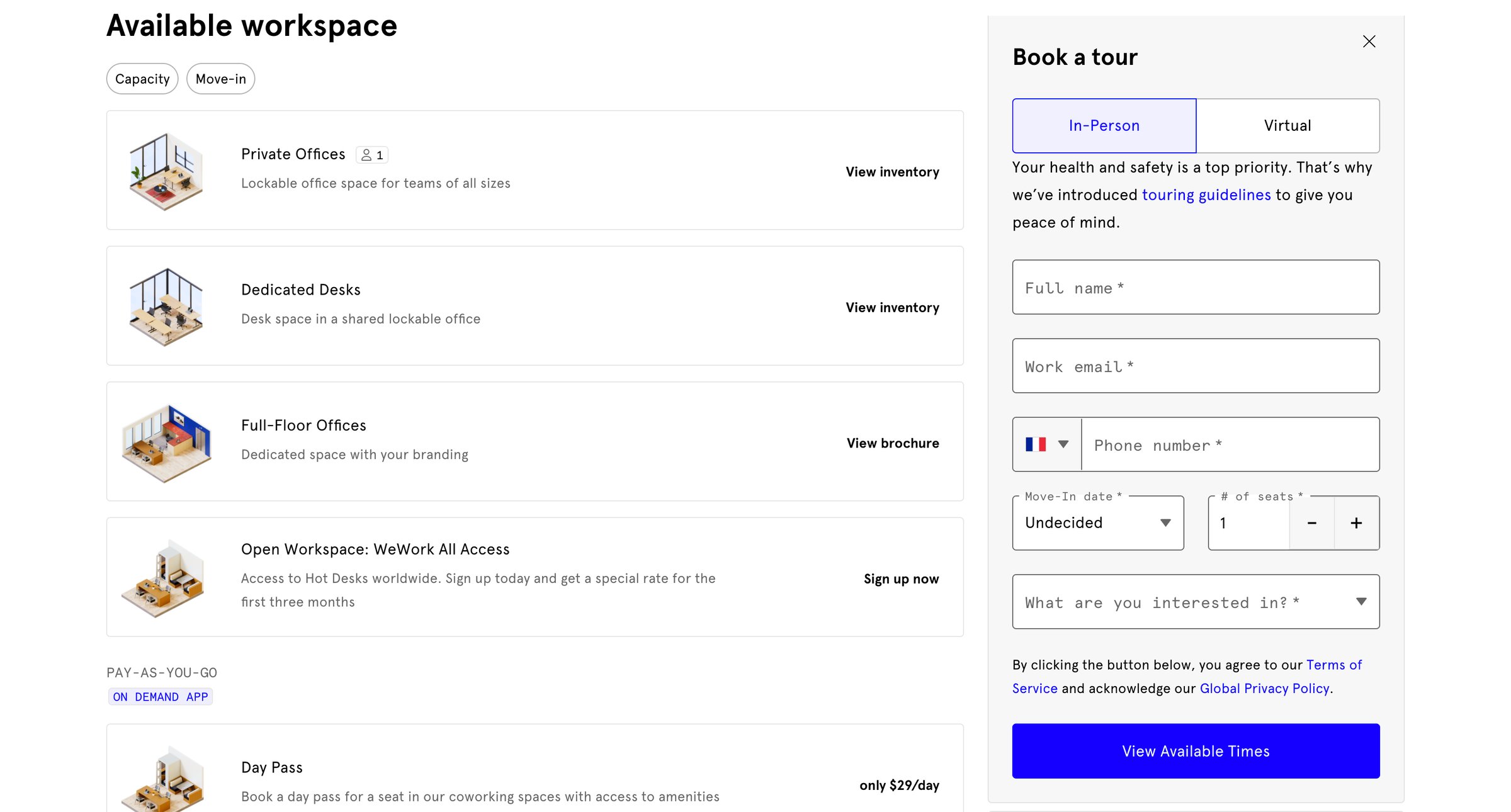 WeWork - 368 9th Ave - Coworking Space in Hudson Yards NYC | WeWork screen