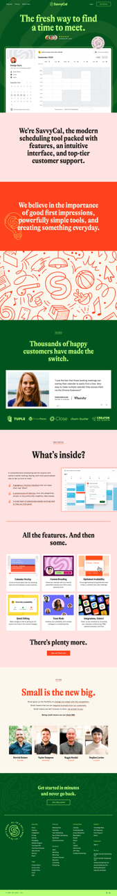 SavvyCal screen