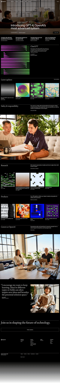 OpenAI screen