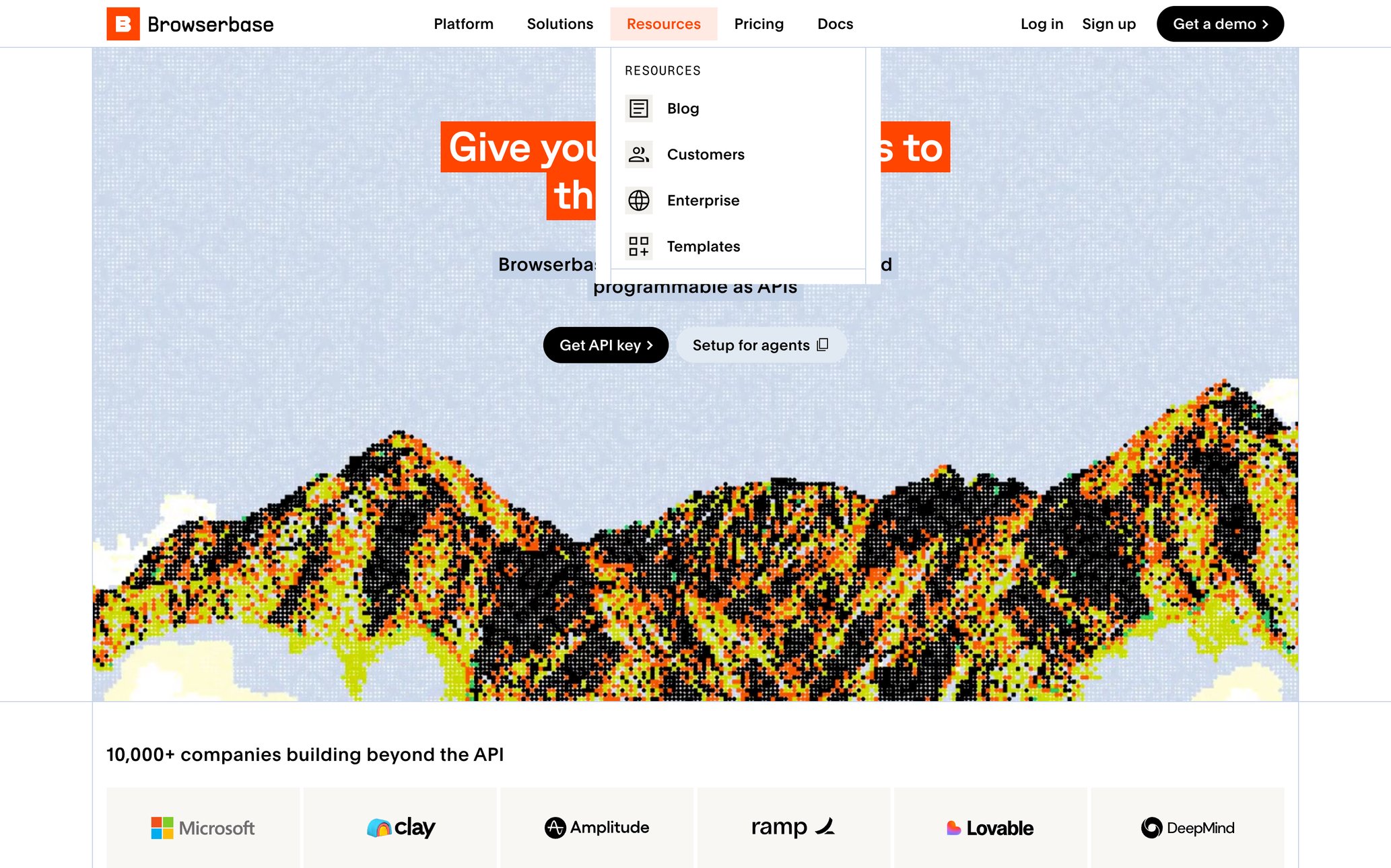 Browserbase screen