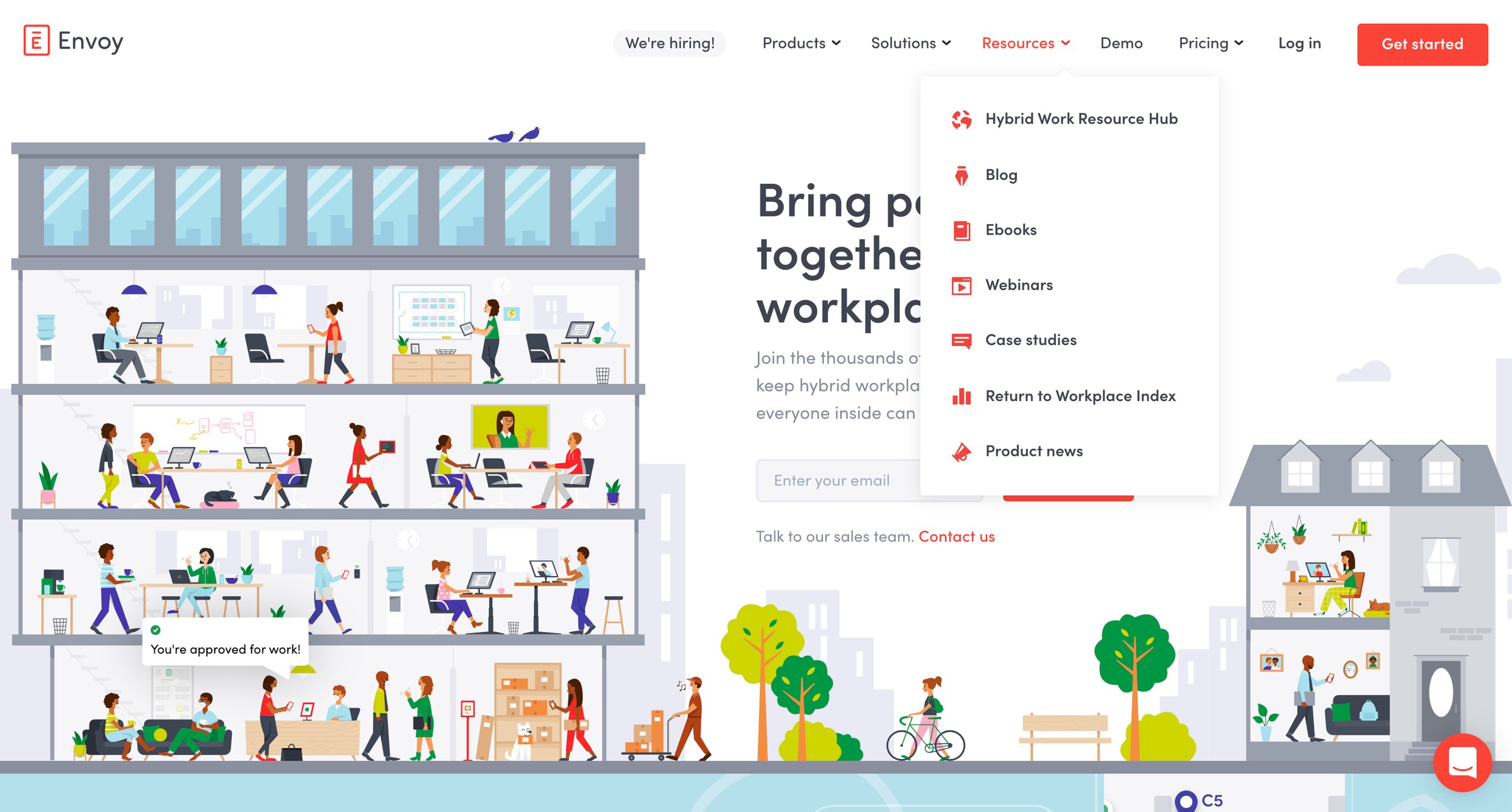 Envoy - Envoy Visitors, Protect, Desks, Rooms and Deliveries | Envoy screen