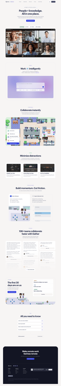 Gather screen