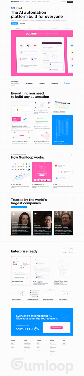 Gumloop screen
