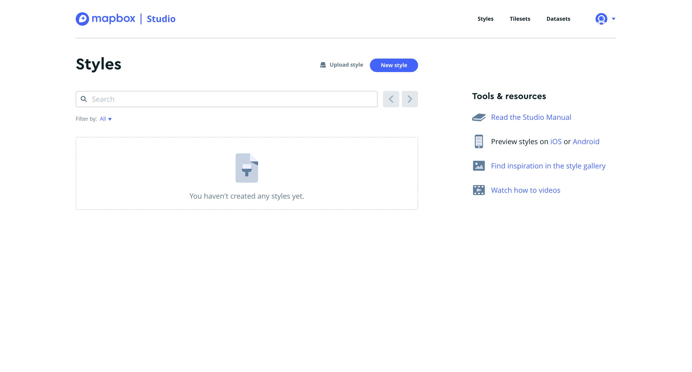 Mapbox Studio from Mapbox