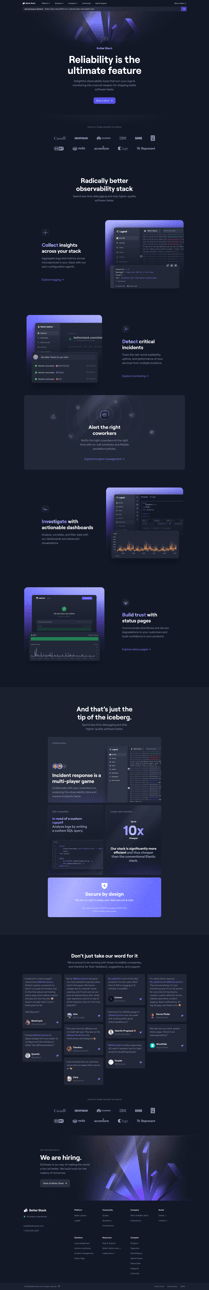 Better Stack screen