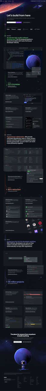 Github screen