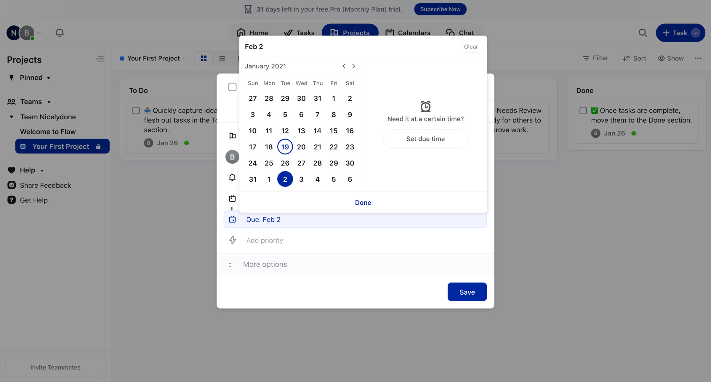 Your First Project from Flow