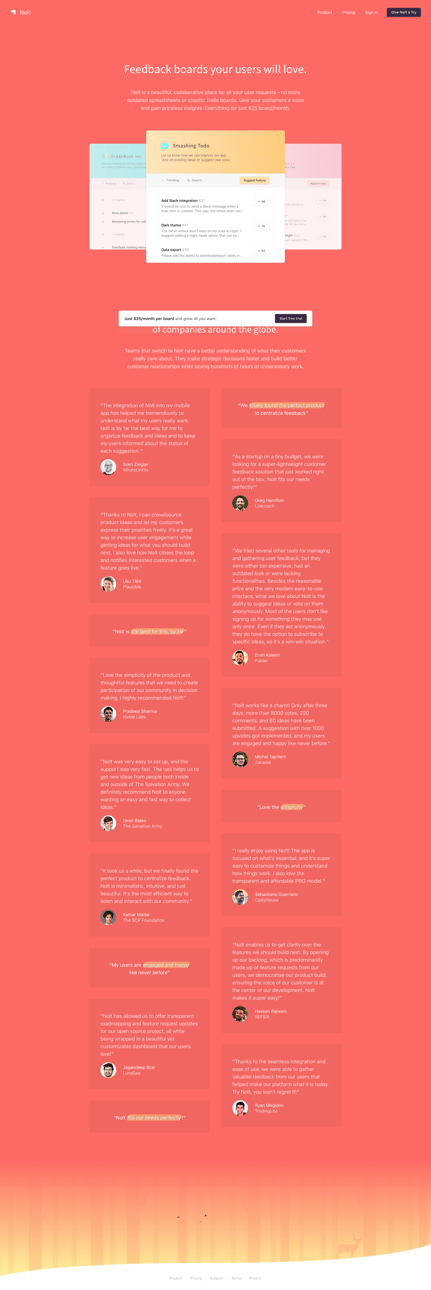 Nolt screen
