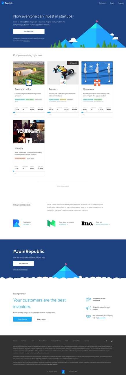 Republic screen