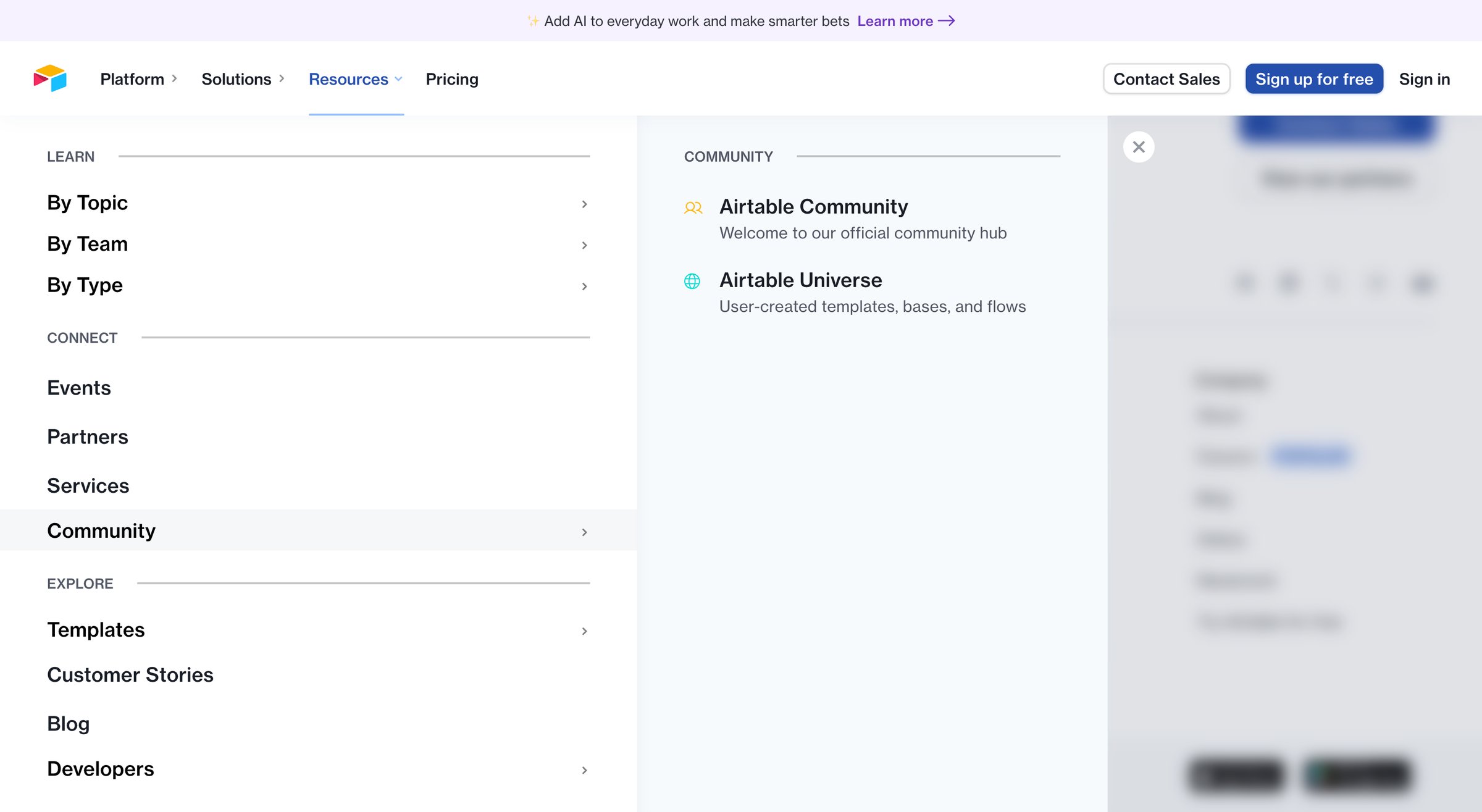 Airtable - Enterprise services for transformation at scale | Airtable screen