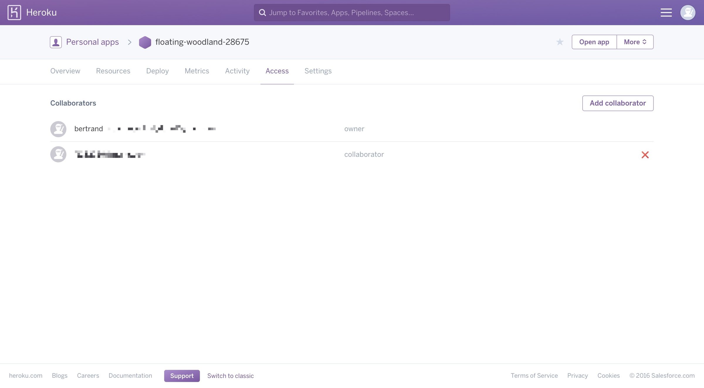 Team from Heroku