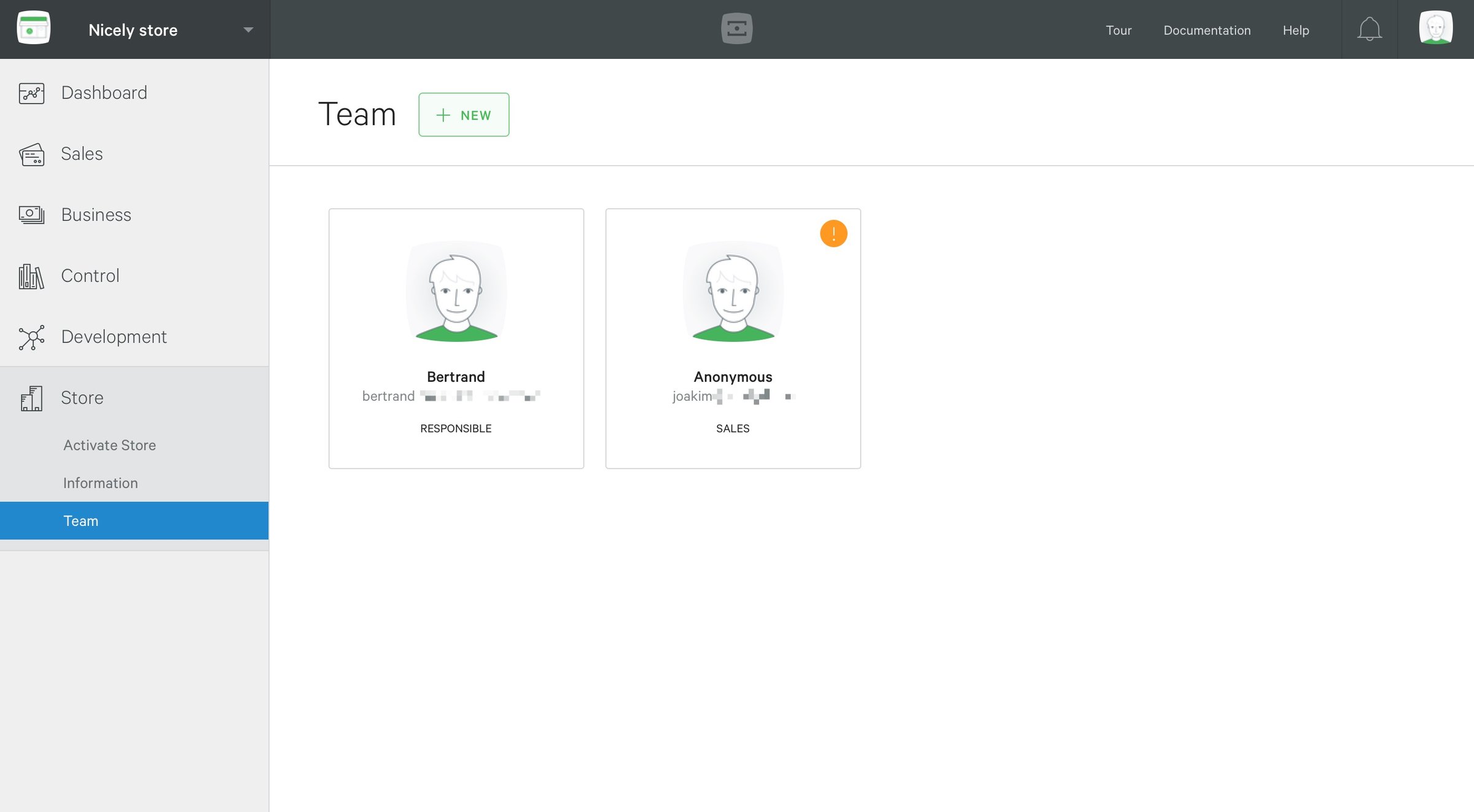 Team from Mango