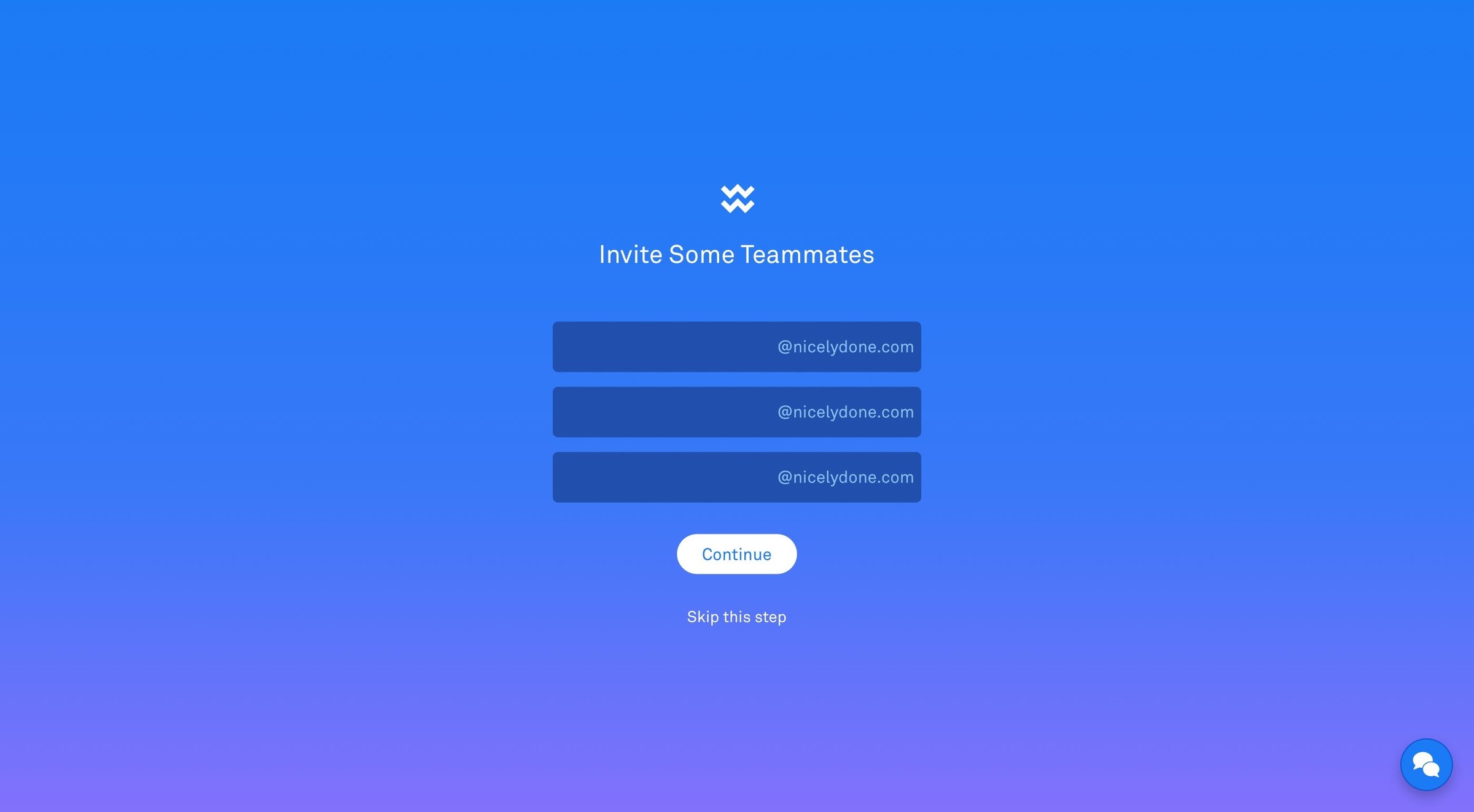 Wake - Sign up screen