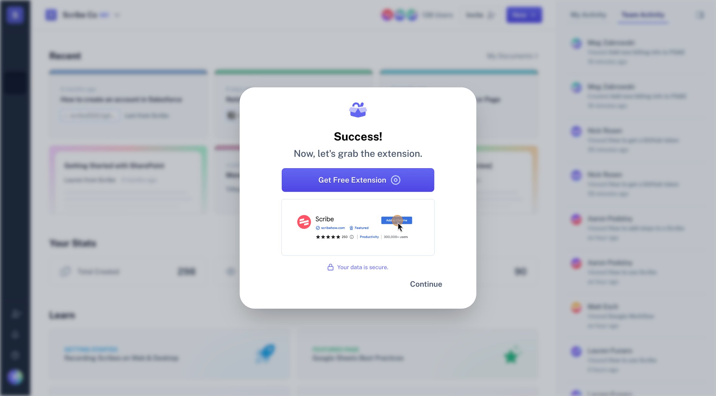 Scribe | Welcome from Scribe