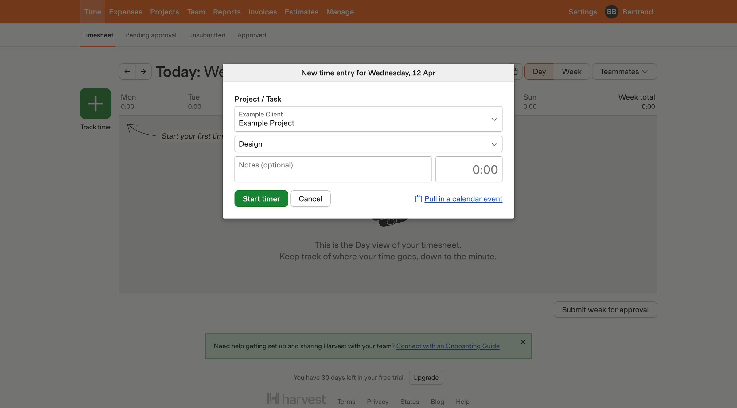 Timesheet – nicelydone – Harvest from Harvest