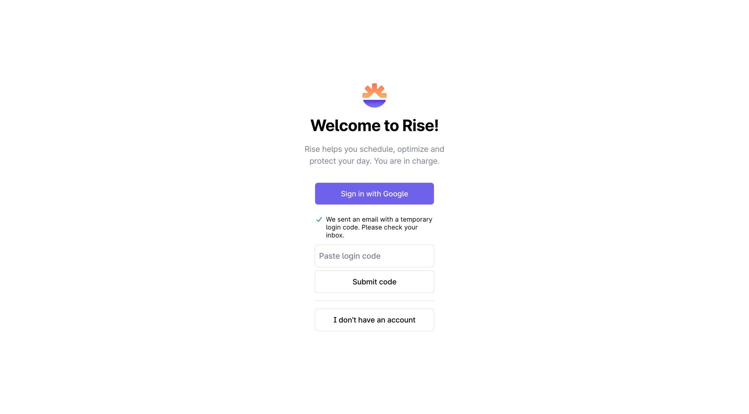 Rise screen