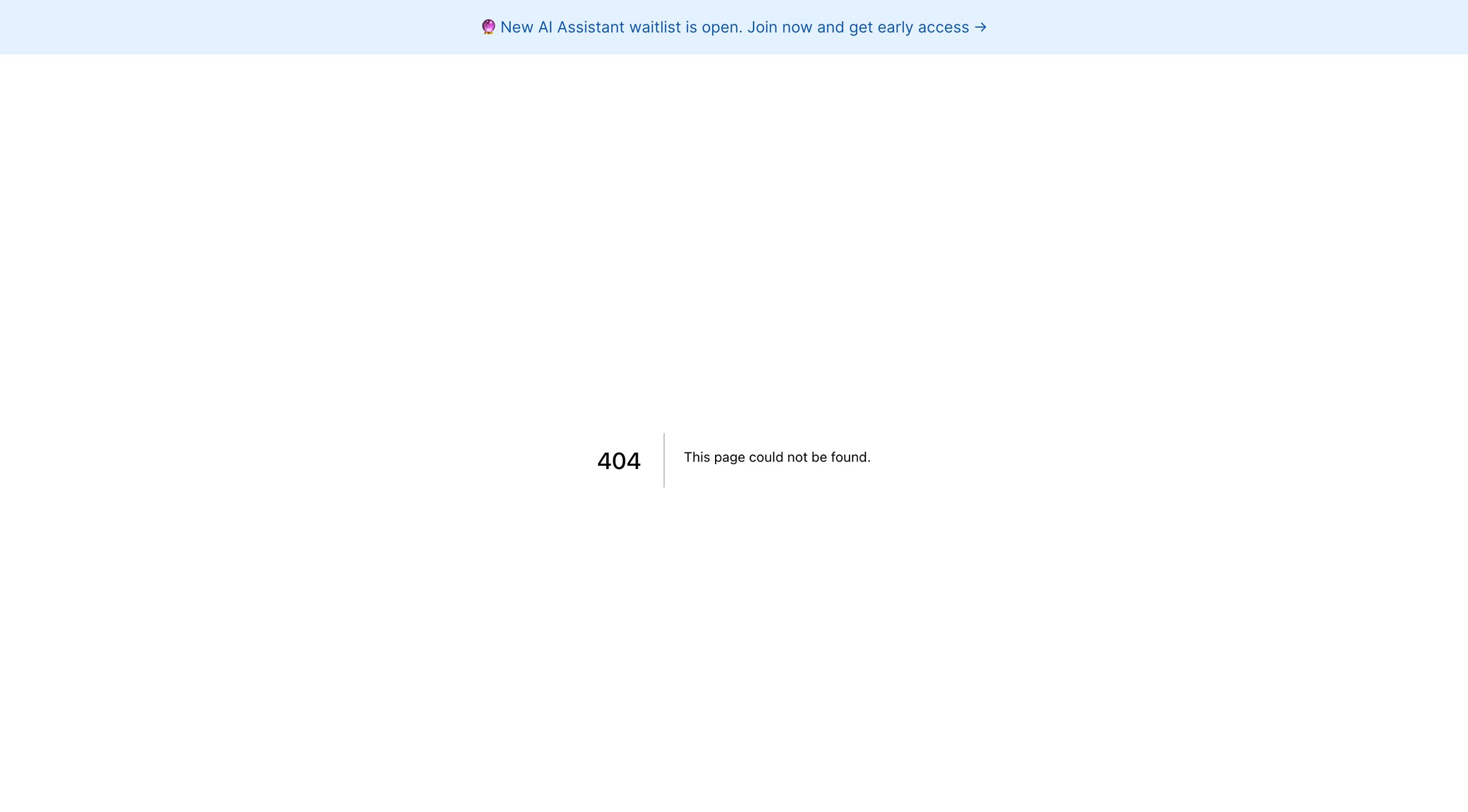 Latitude - 404 This page could not be found screen