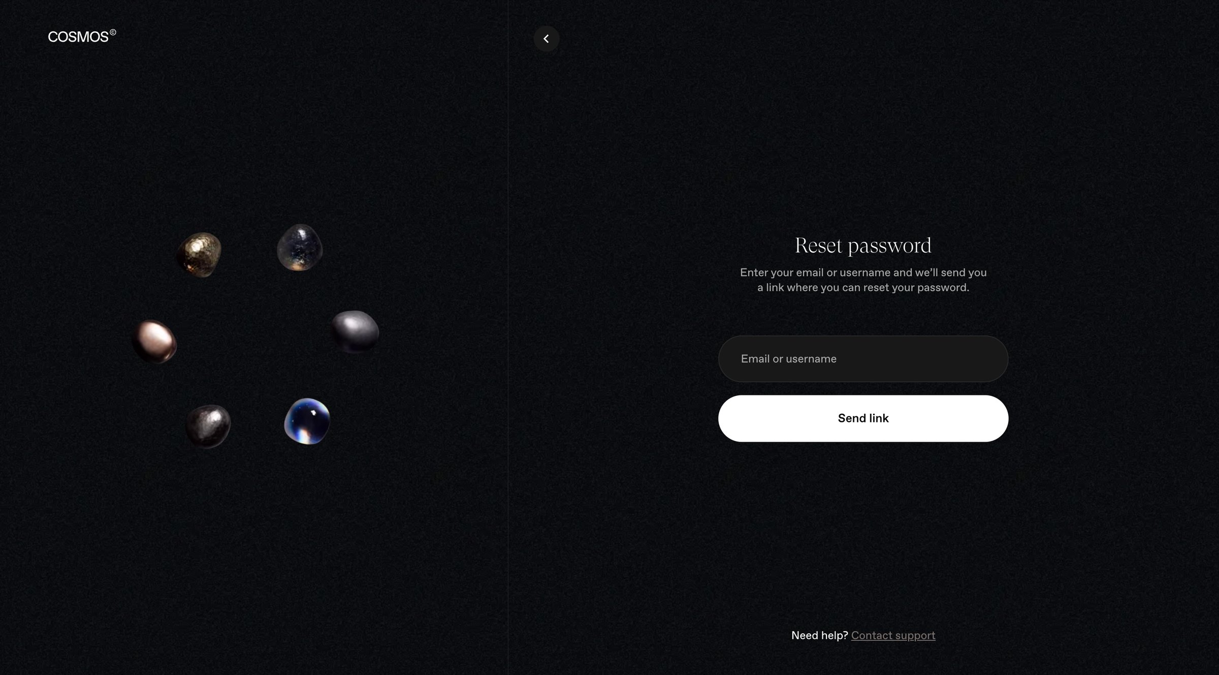 Cosmos screen