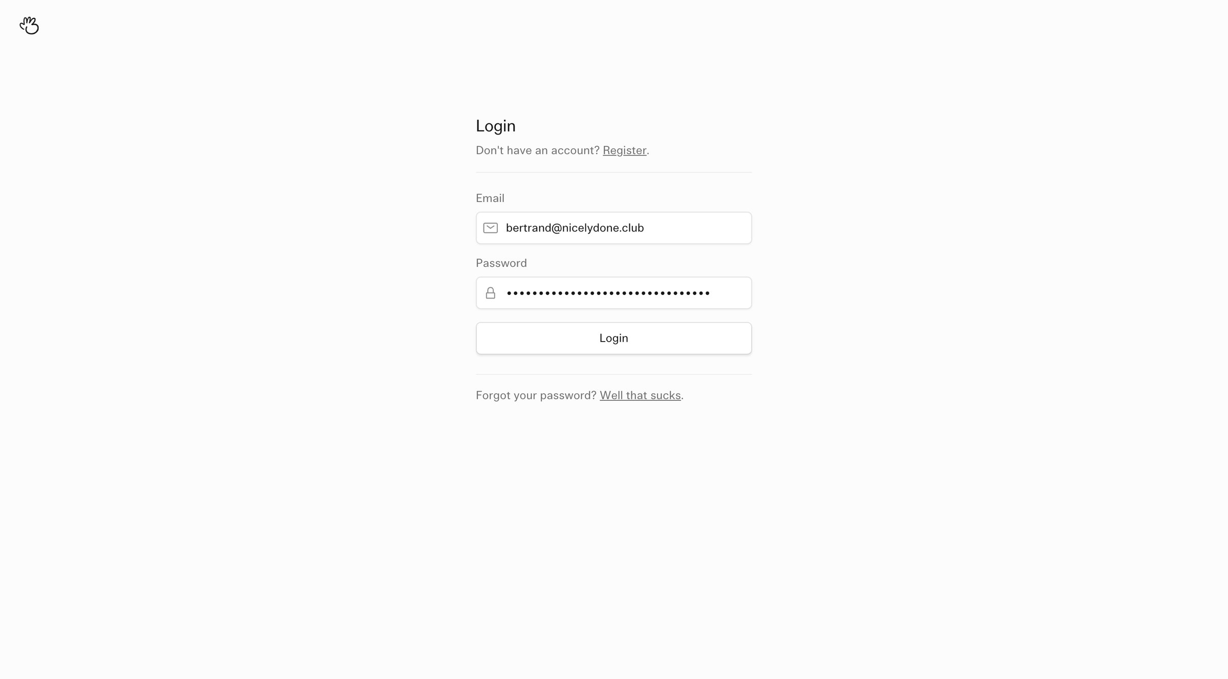 (Basic) Bookmarks - Basic Bookmarks – A home for your internet discoveries. screen
