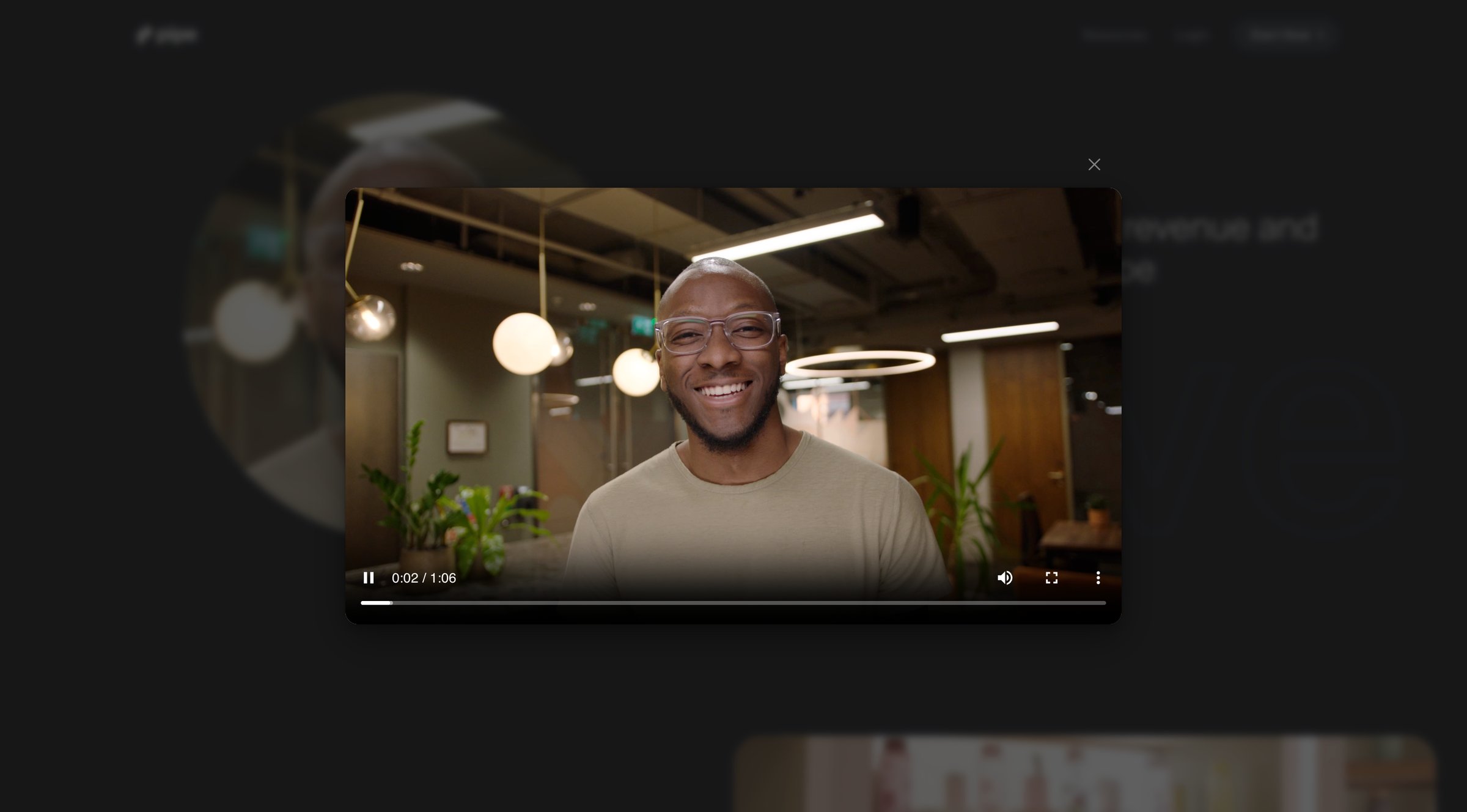 Pipe - Meet the business owners using Pipe to grow on their terms screen