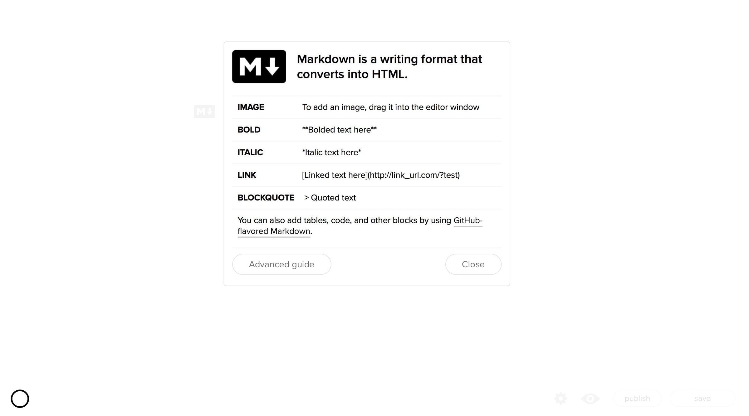 Svbtle - Popover screen