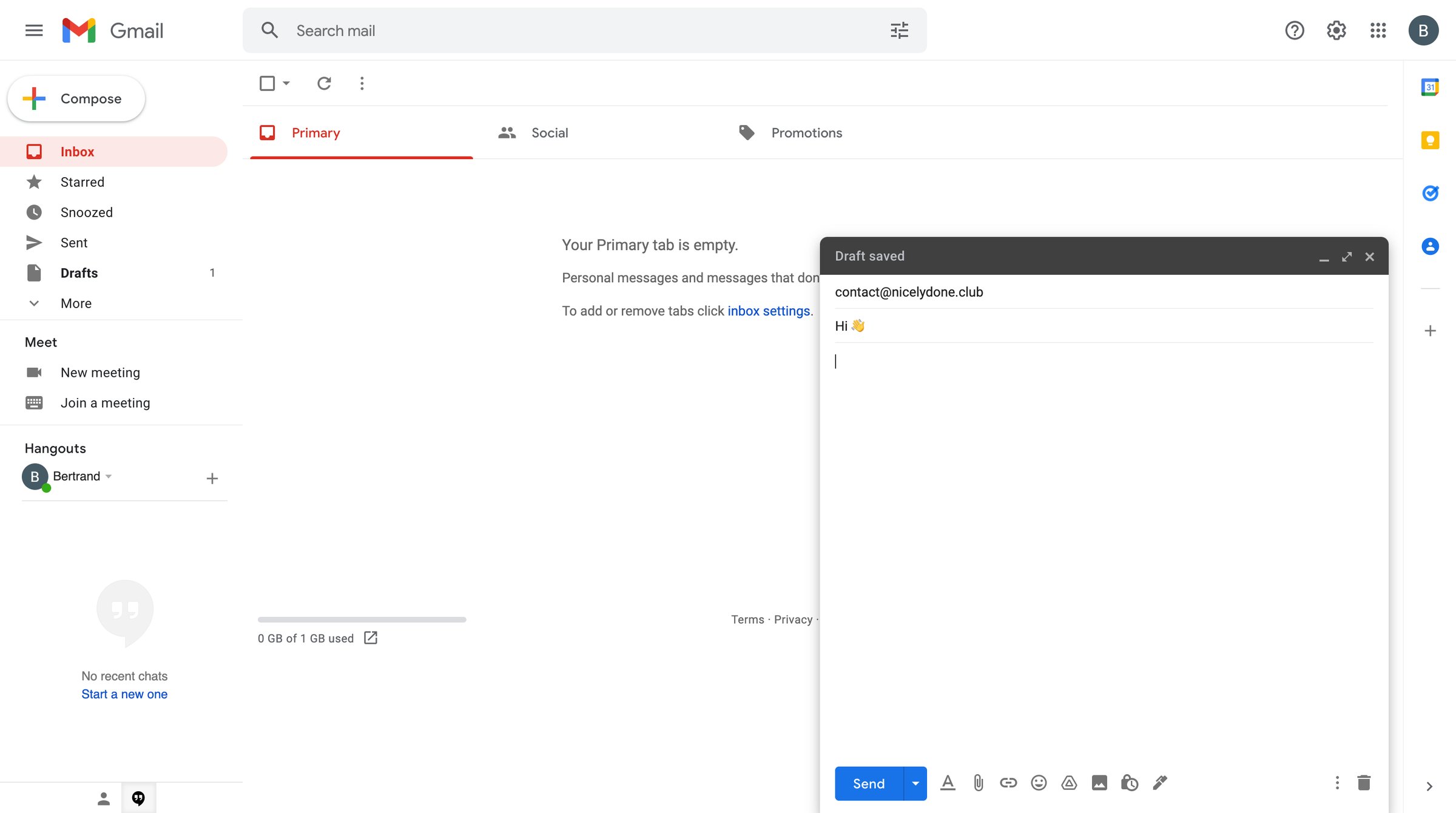 Google Mail - Inbox - nicelydoneproducts@gmail.com - Gmail screen