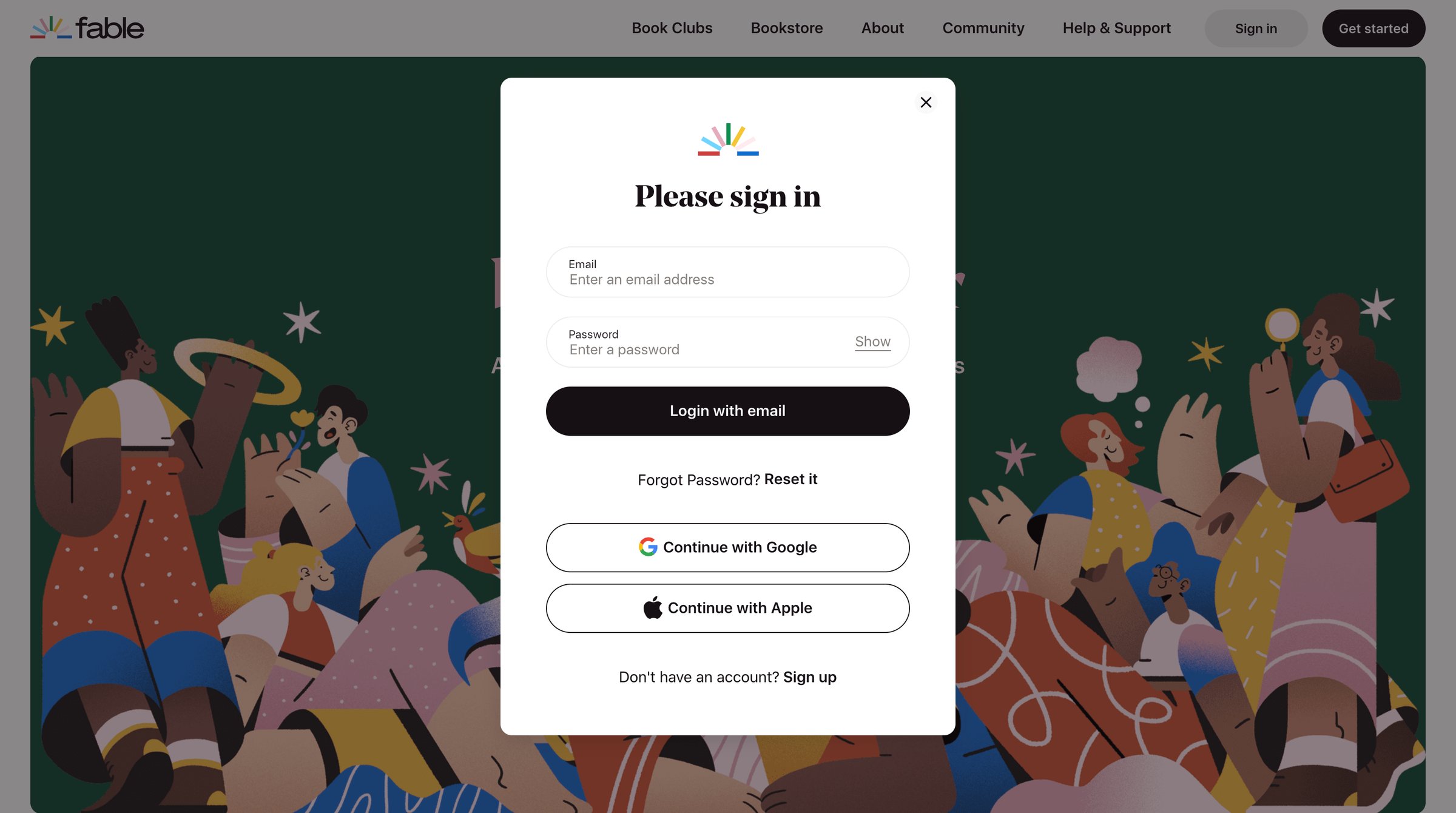 Fable - A Modern Day Book Club App for Social Reading | Fable screen