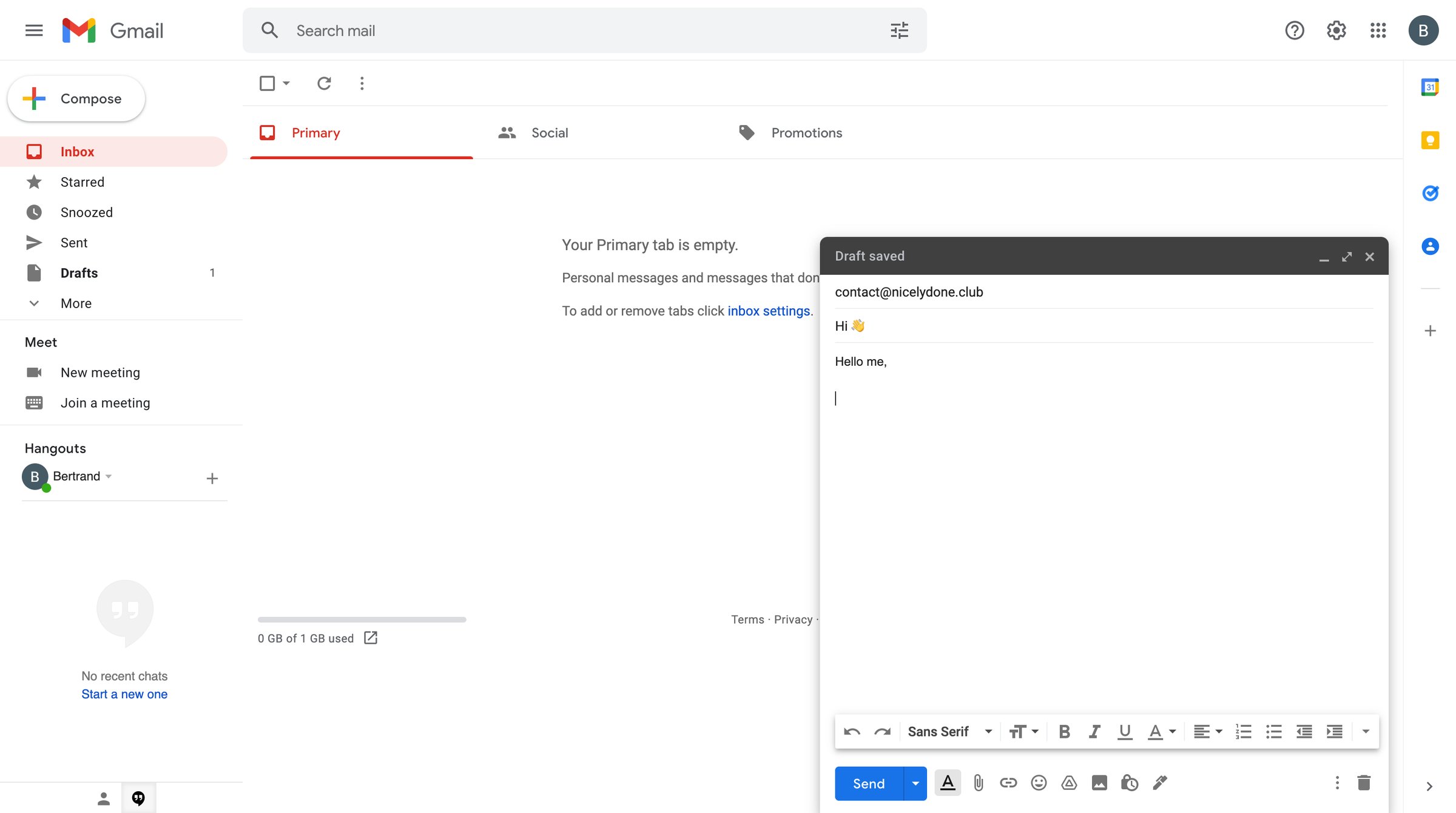 Google Mail - Inbox - nicelydoneproducts@gmail.com - Gmail screen