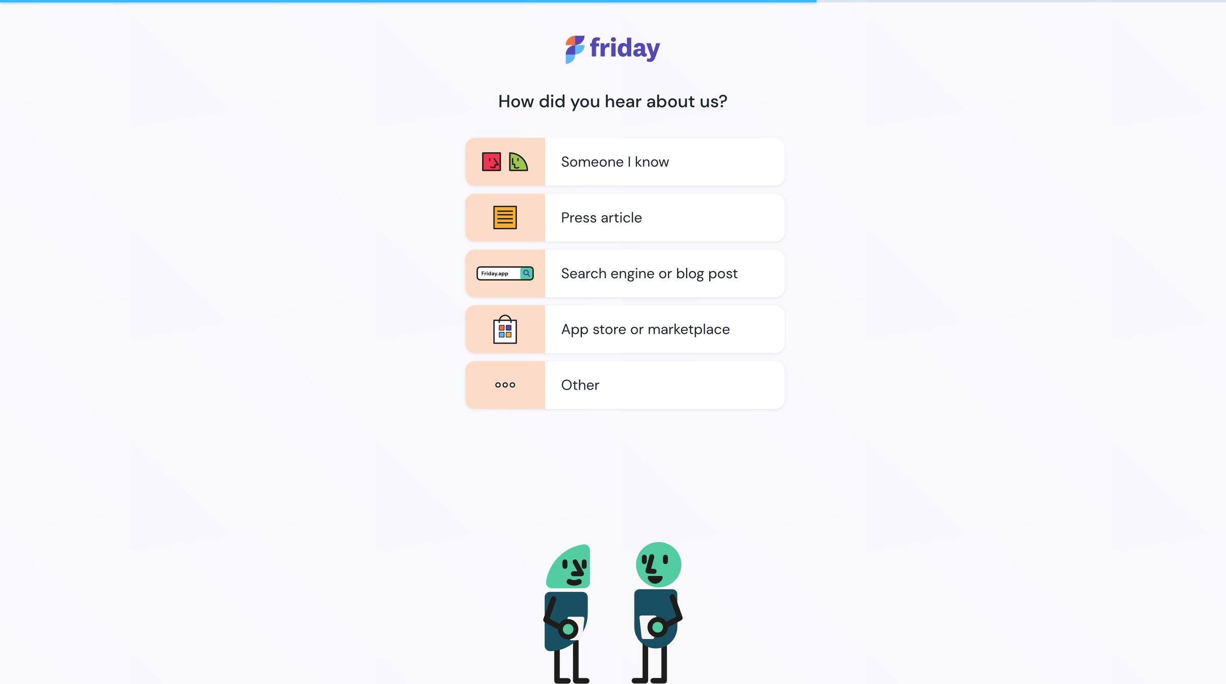 Friday screen