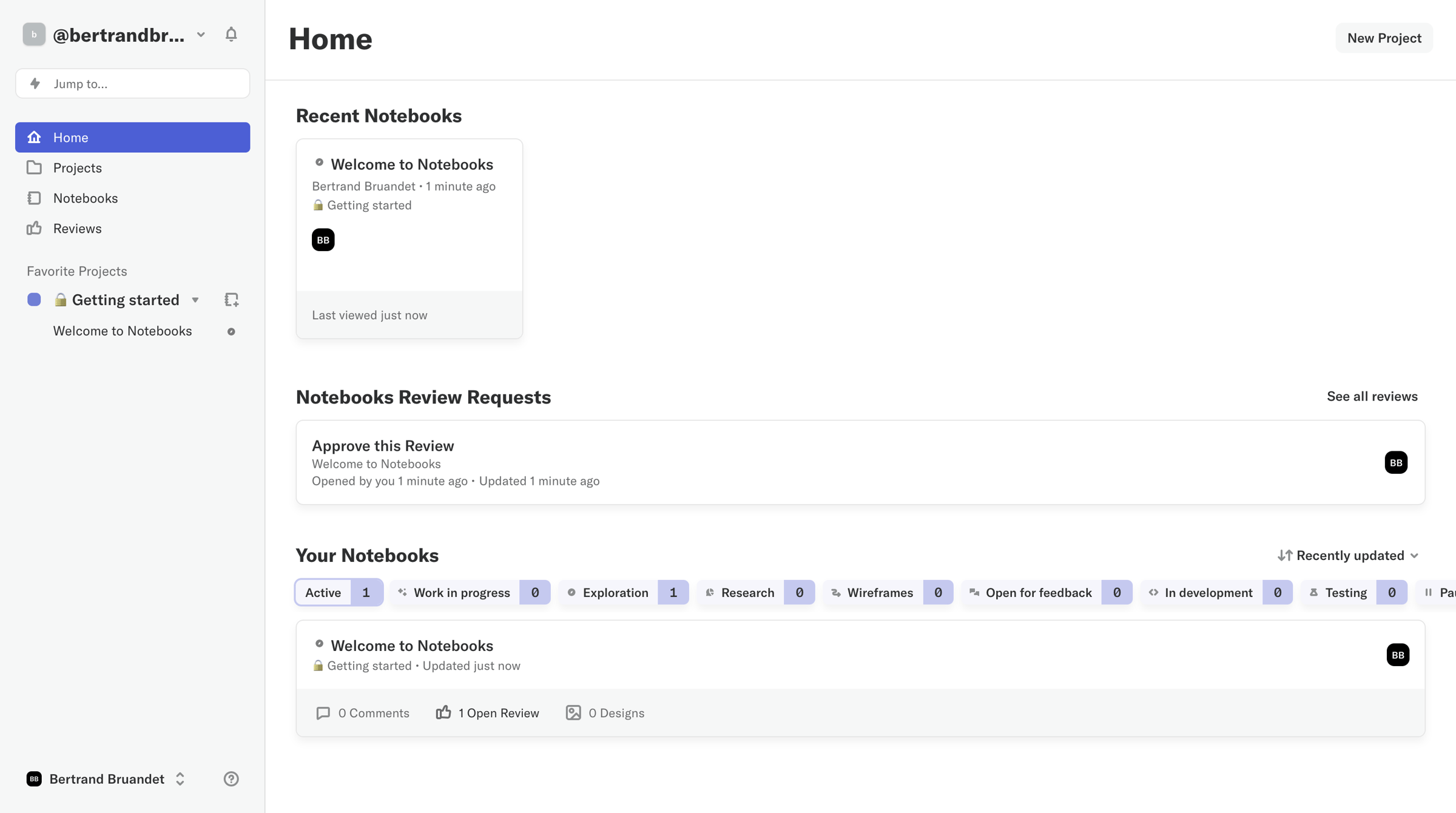 Abstract - @bertrandbruandet screen