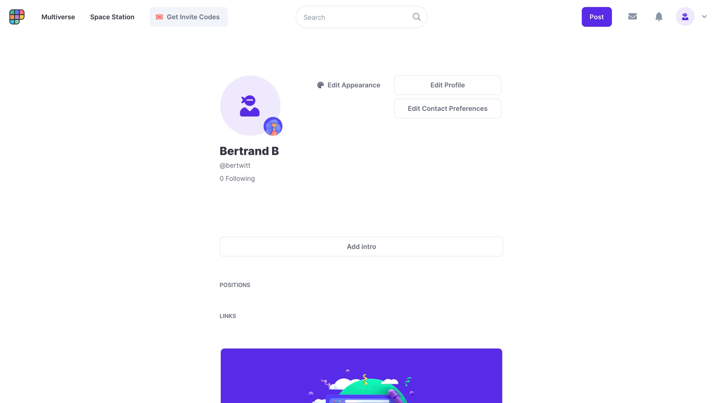 Bertrand Bs page @bertwitt Built on Polywork from Polywork