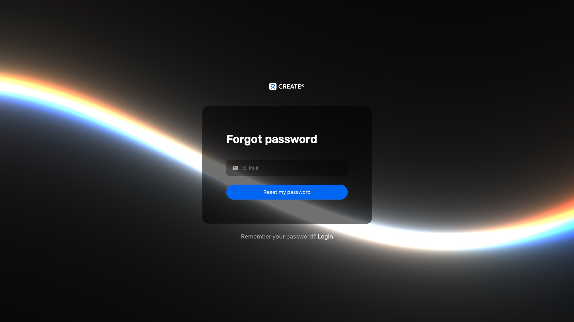 Create Video - httpswww.create.videoforgot screen