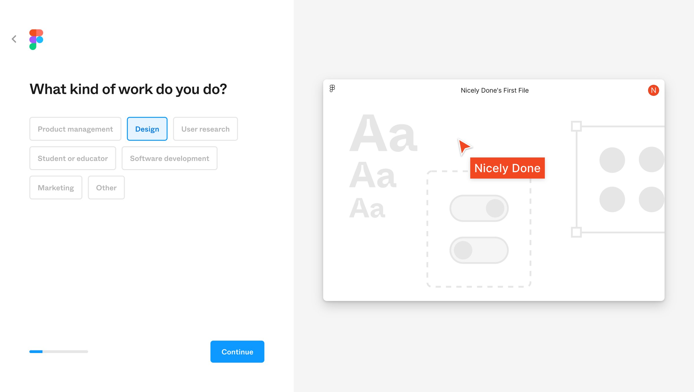 Figma - Recents and Sharing – Figma screen