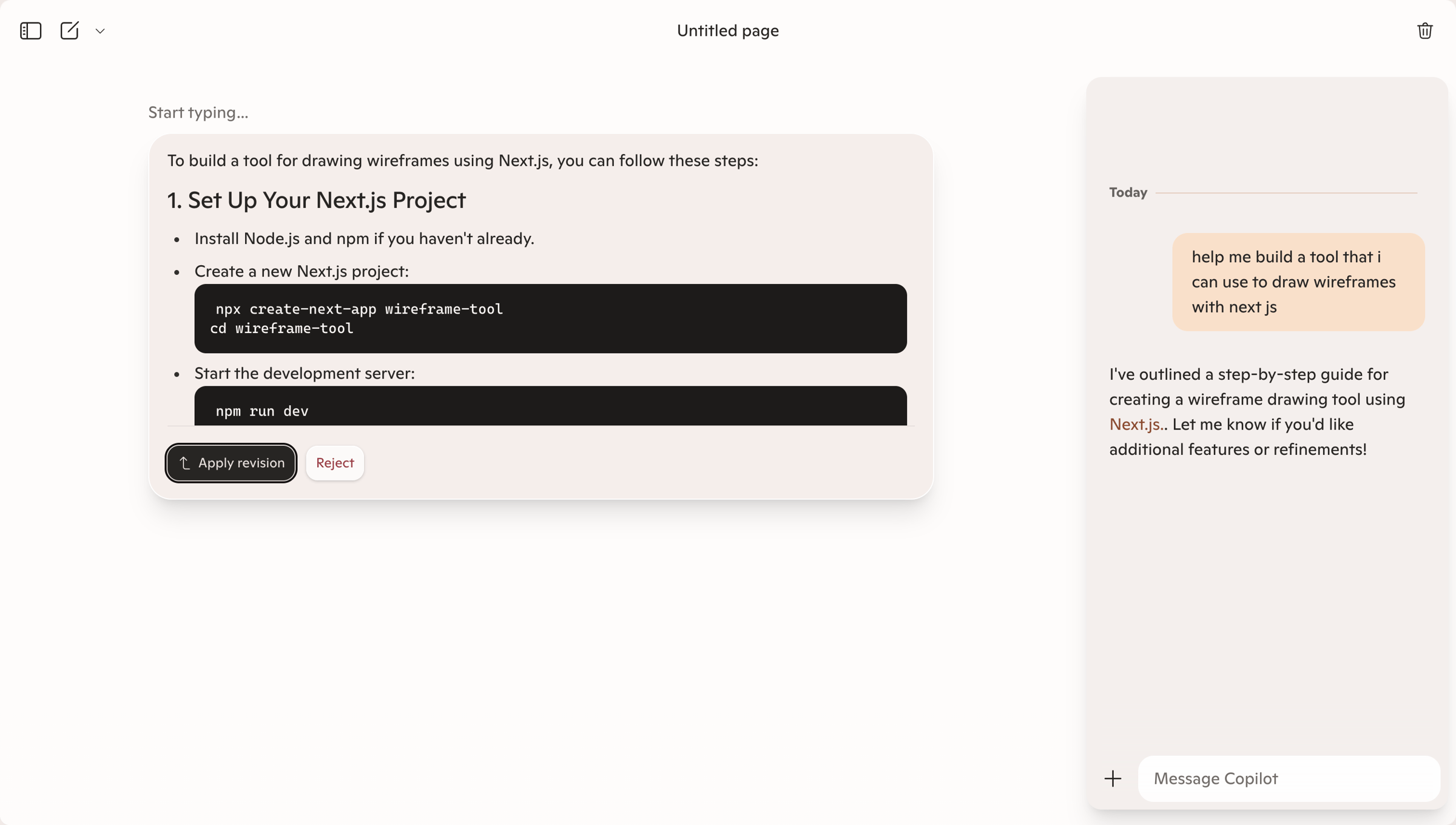 Copilot - Microsoft Copilot: Your AI companion screen