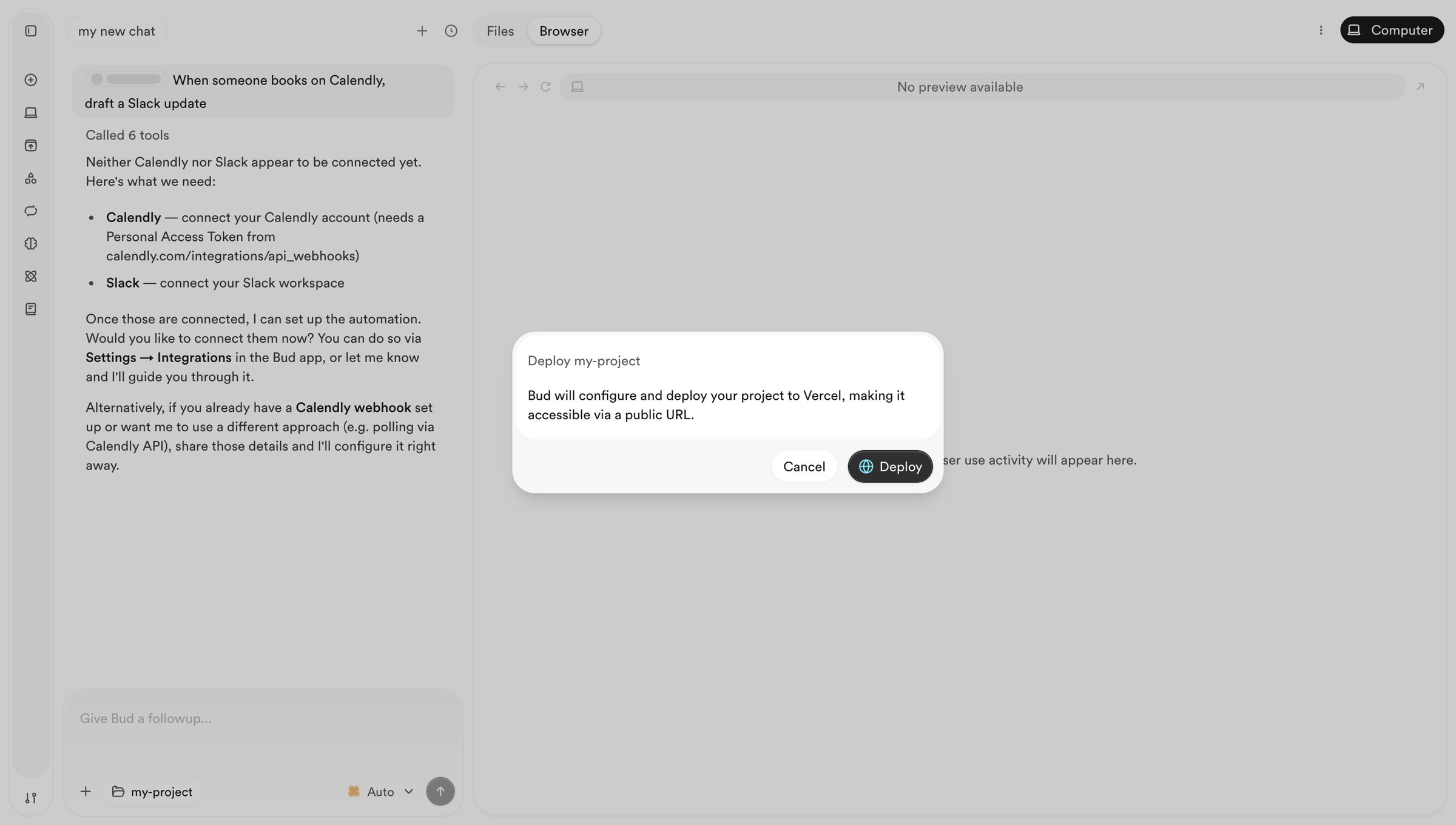 Bud - Bud | Your AI Worker screen