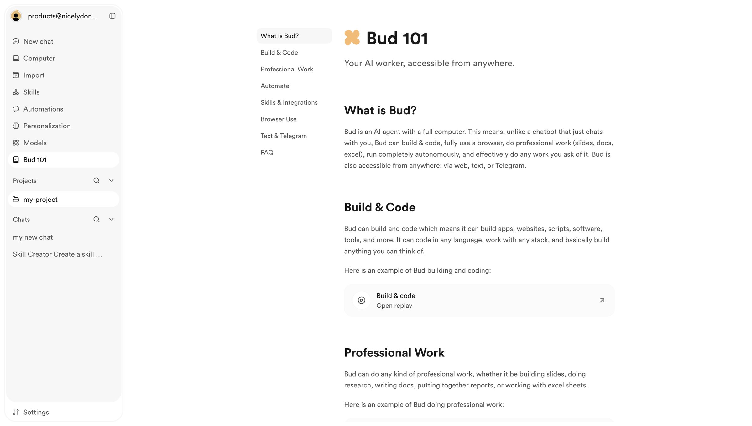 Bud - Bud 101 | Learn How Bud Works screen