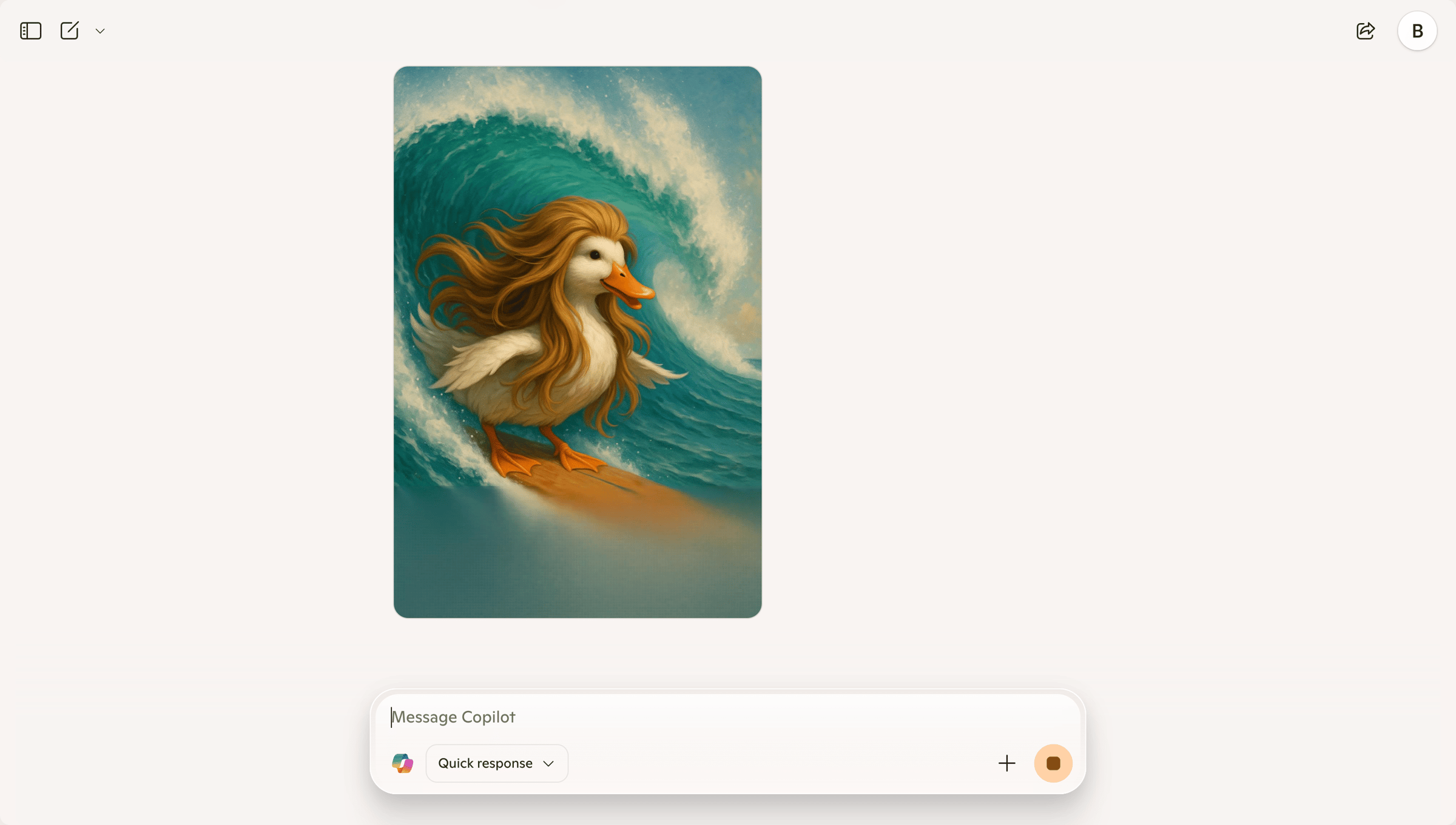 Copilot - Microsoft Copilot: Your AI companion screen