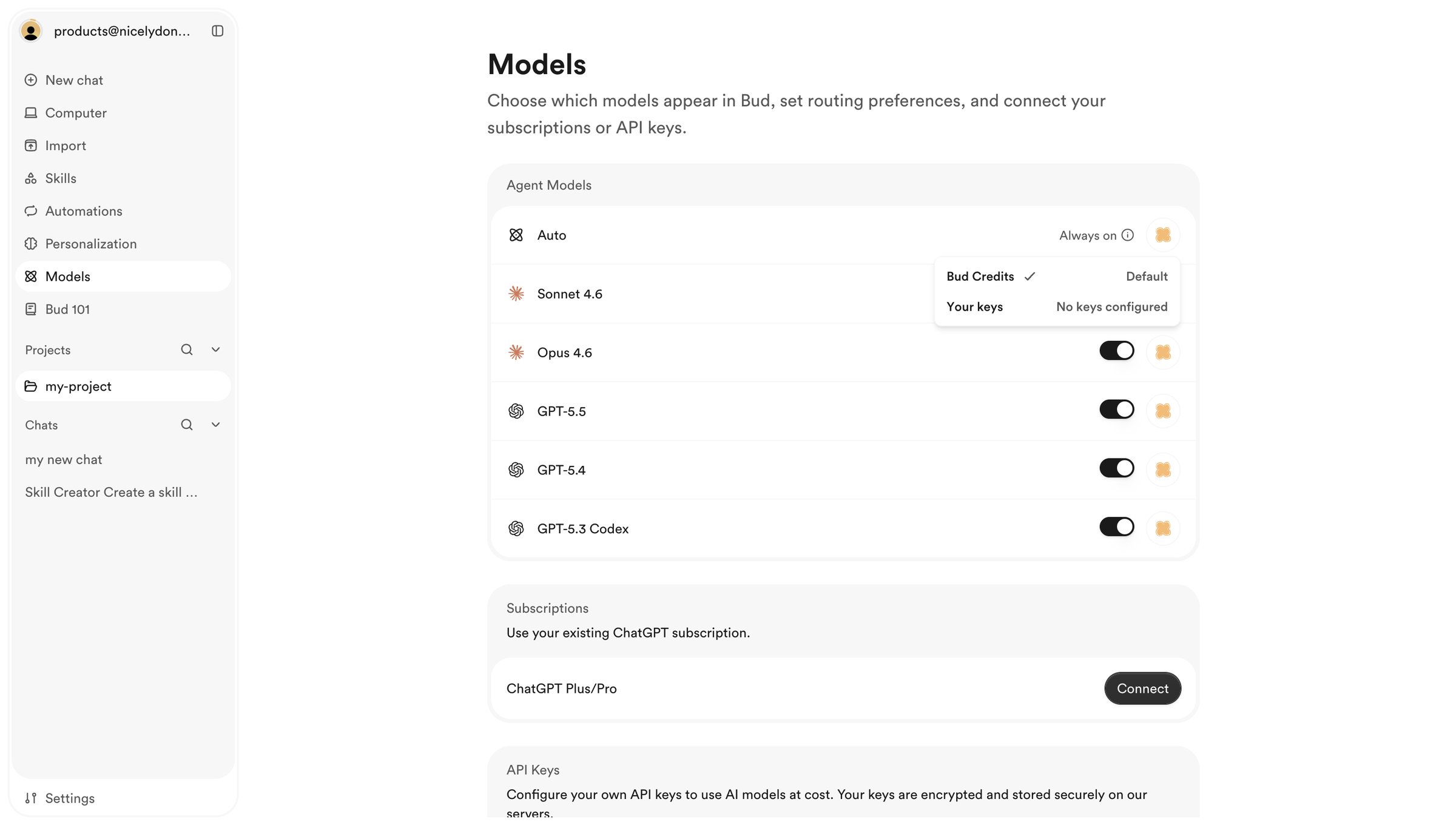 Bud - Bud | Your AI Worker screen