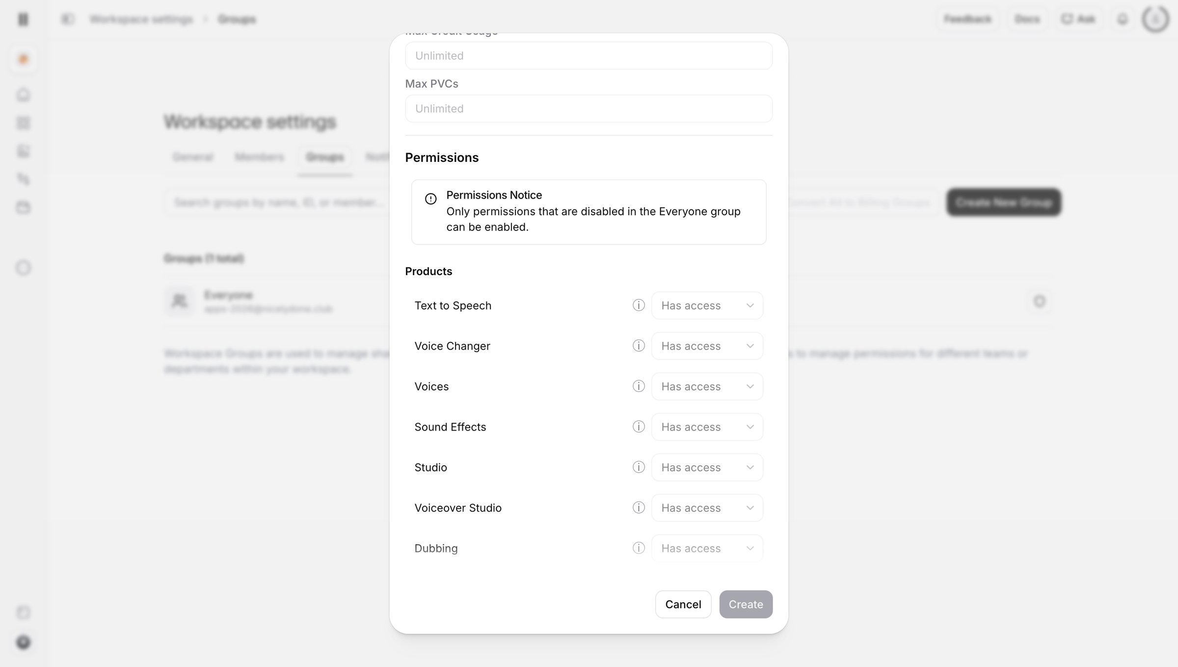 Elevenlabs - AI Voice Generator & Text to Speech | ElevenLabs screen