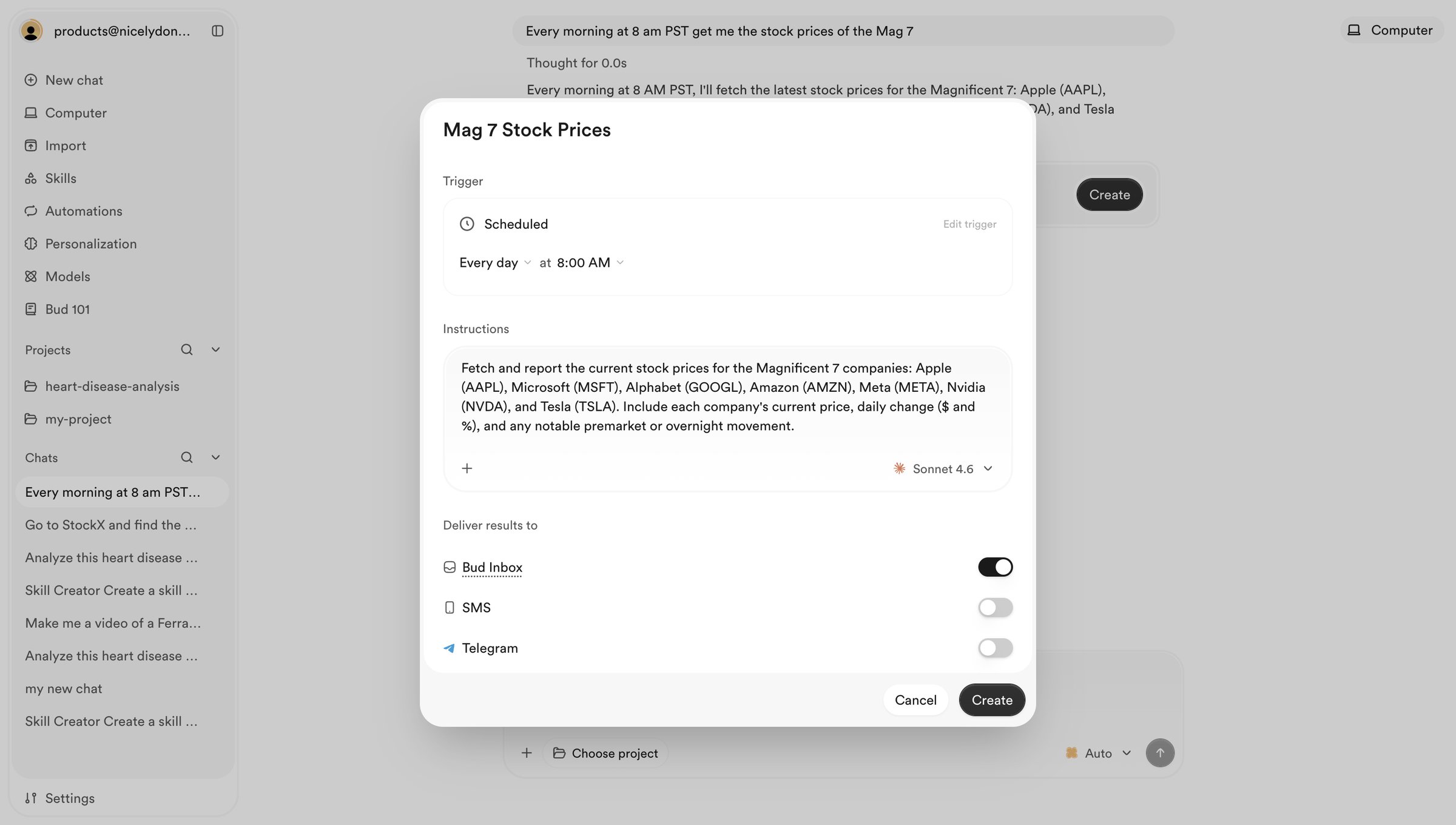 Bud - Bud | Your AI Worker screen