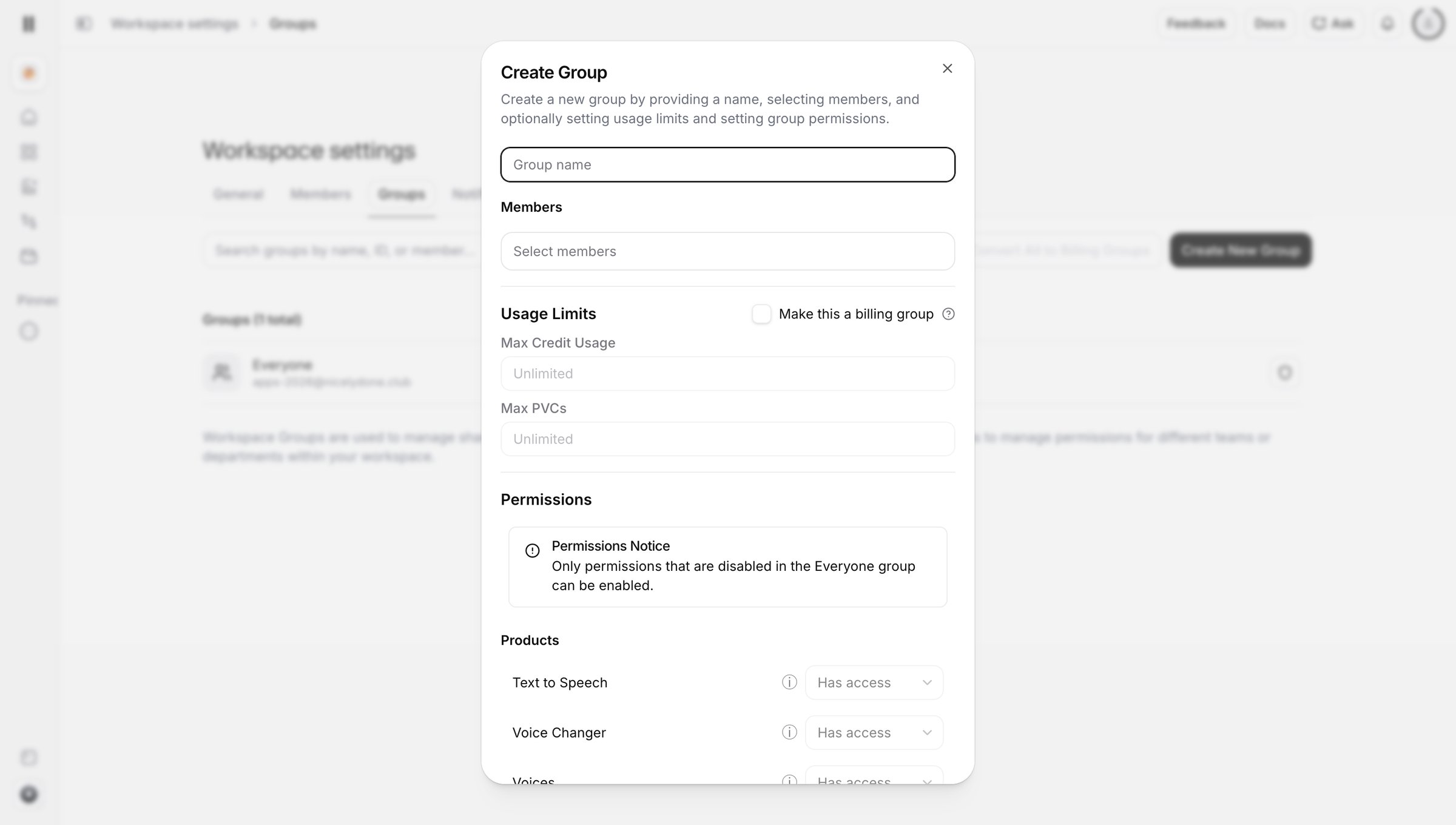 Elevenlabs - AI Voice Generator & Text to Speech | ElevenLabs screen