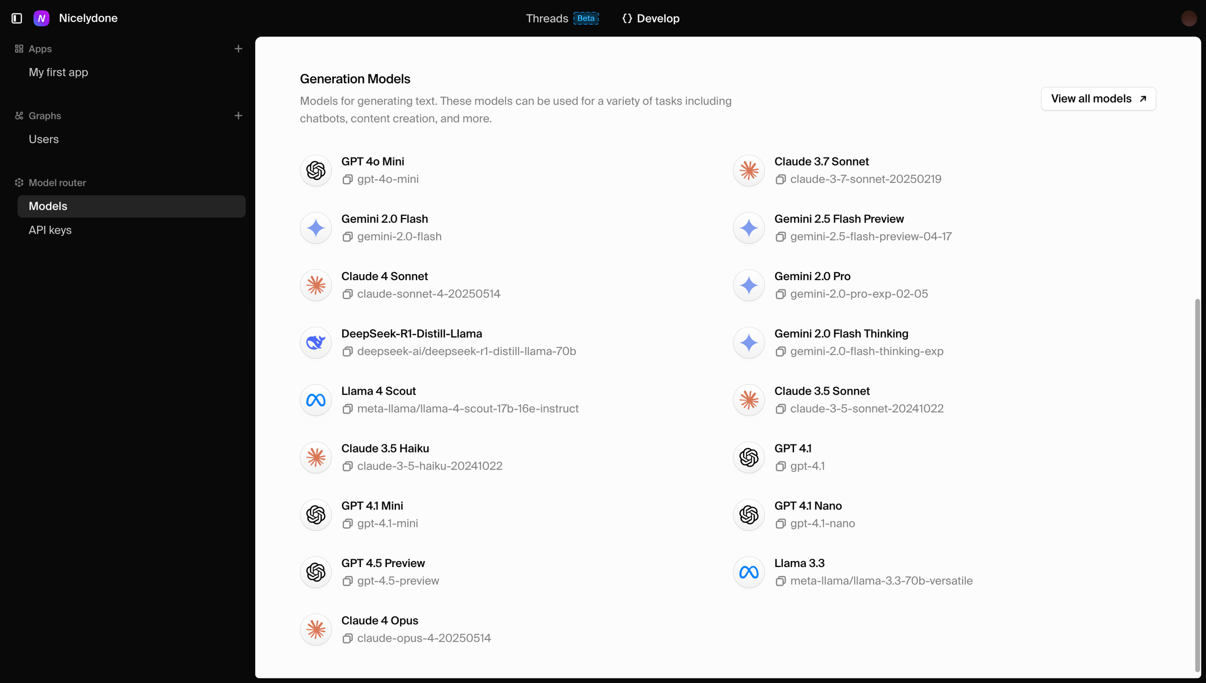 Hypermode - Hypermode – The AI development platform screen